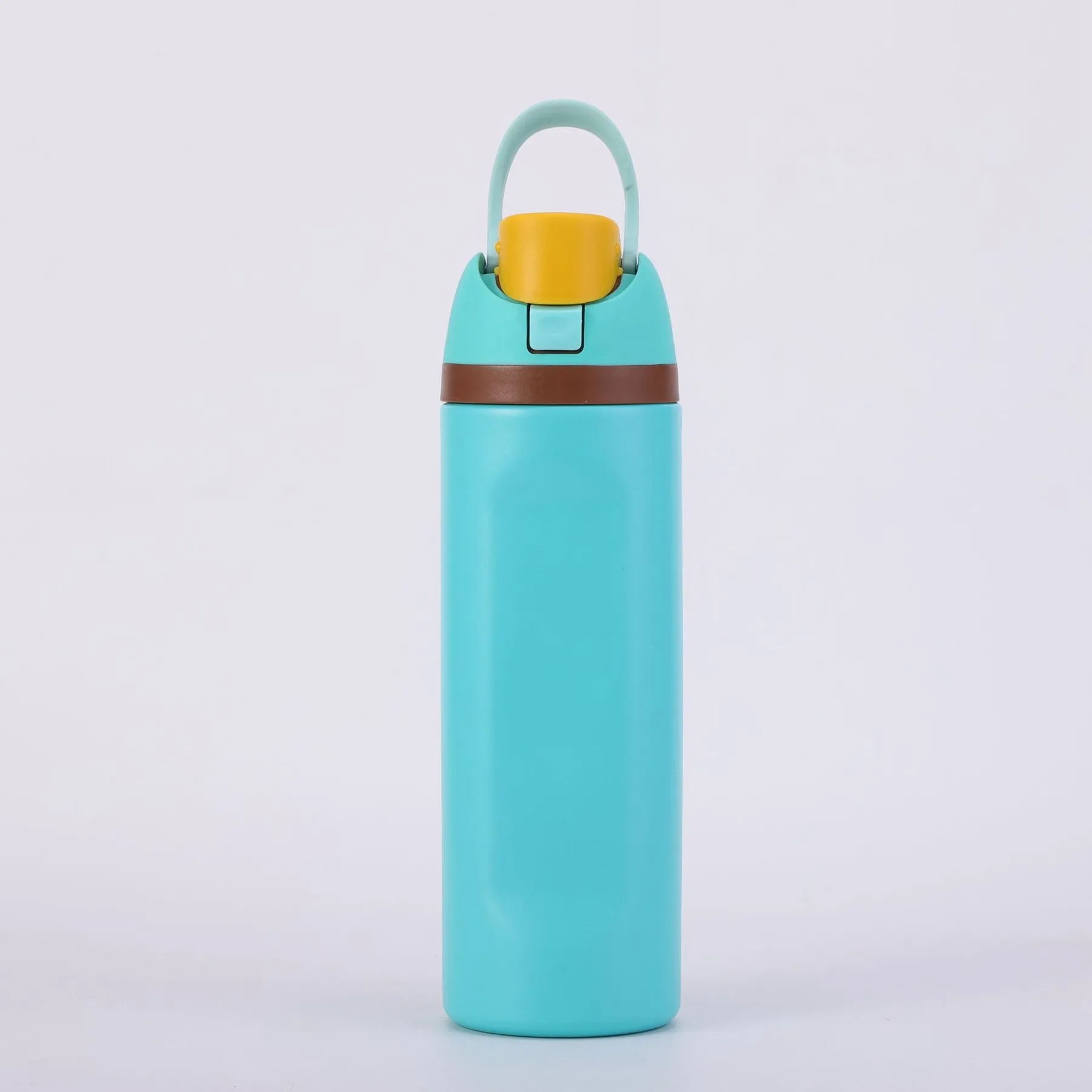 19 Oz. Leak Proof Spout Lid Water Bottle with Straw 9