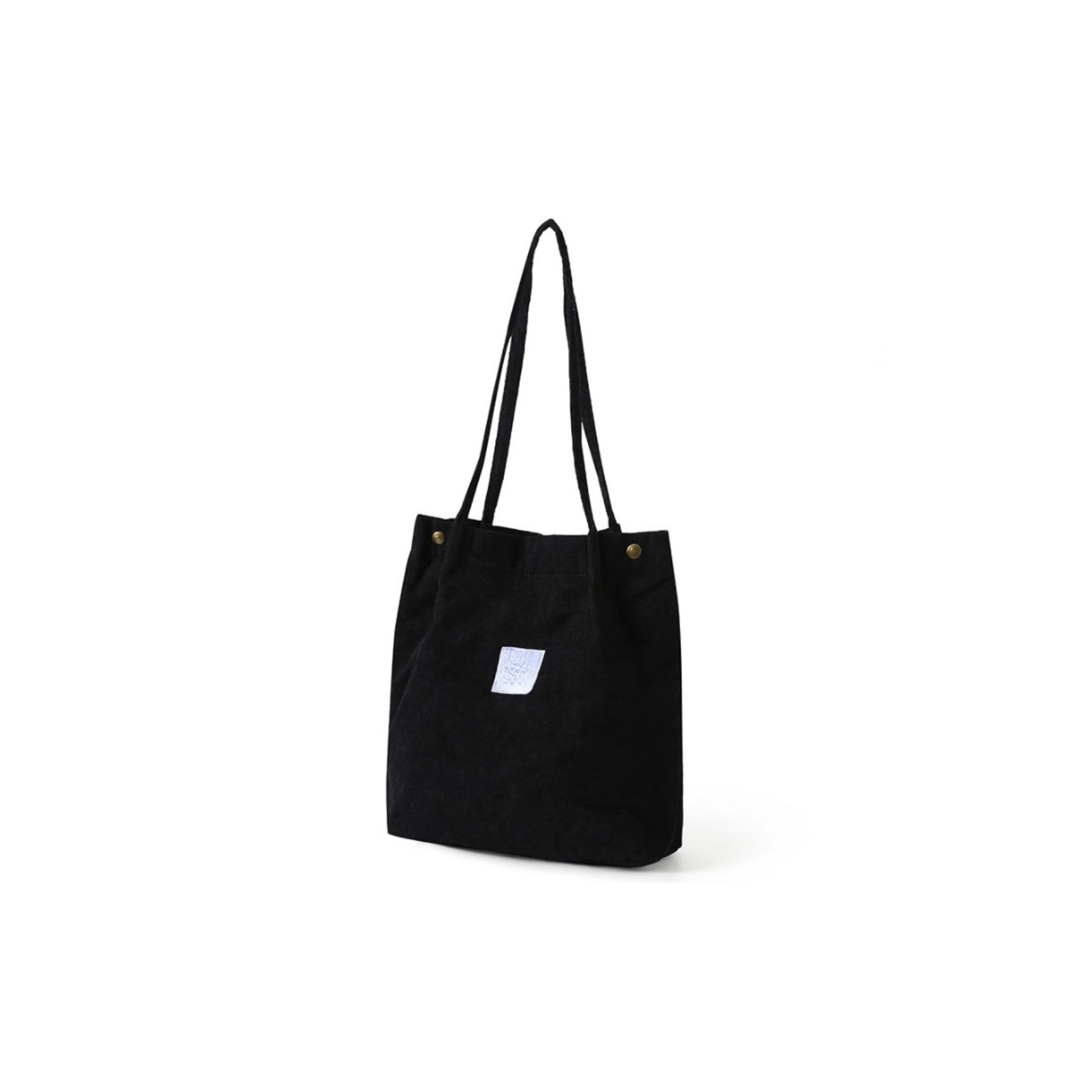 Inner Pocket Corduroy Tote Bag, custom tote bag with logo imprint 4