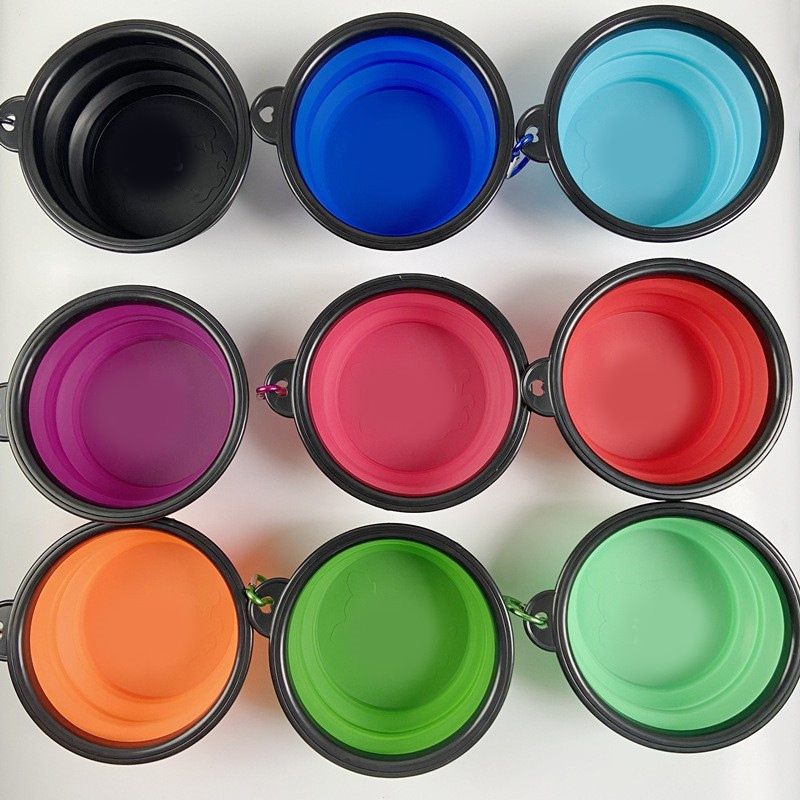 Outdoor Travel Collapsible Pet Bowl 3