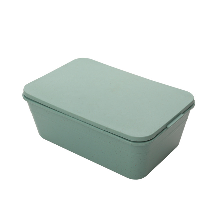 Customized wheat straw lunch box 6