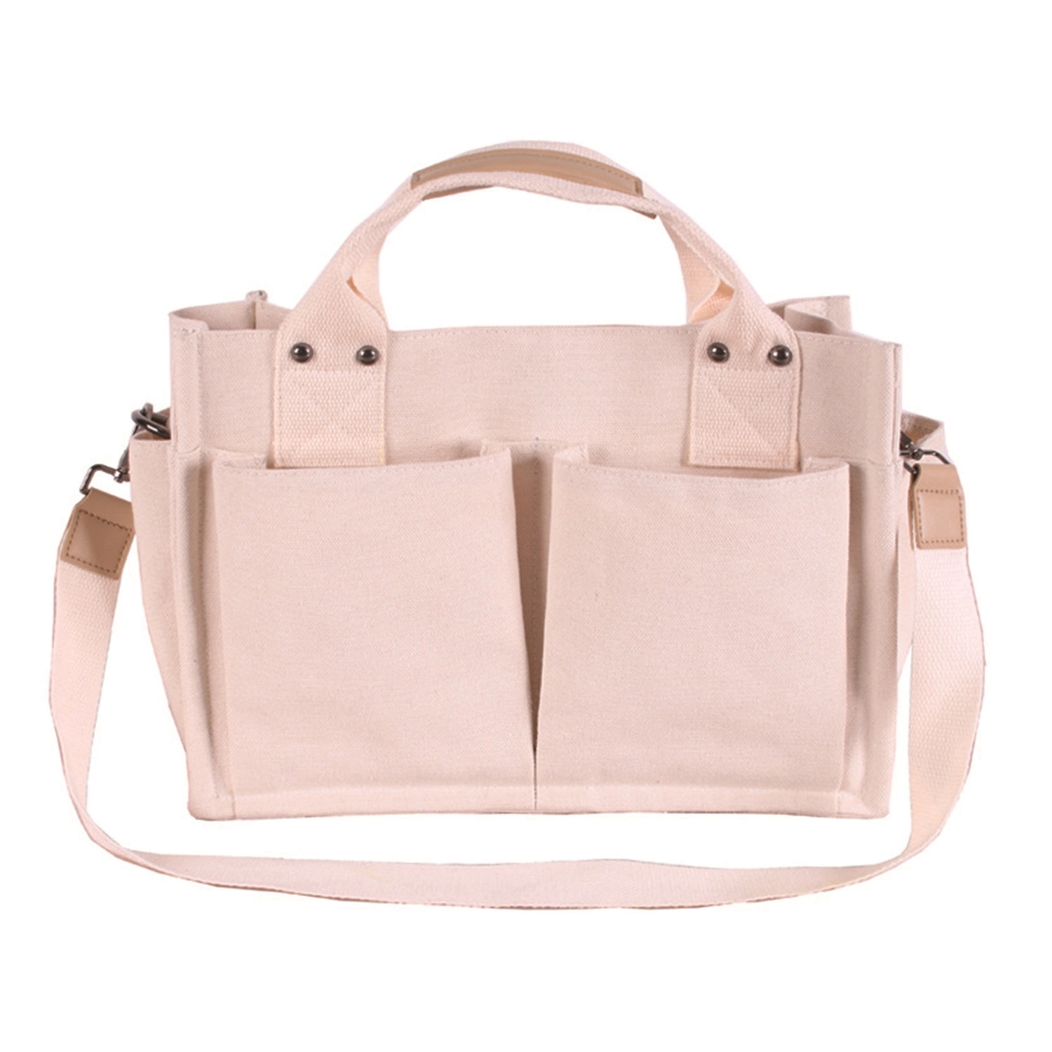 Multi Function Canvas Shoulder Tote Bag, custom tote bag with logo imprint 5