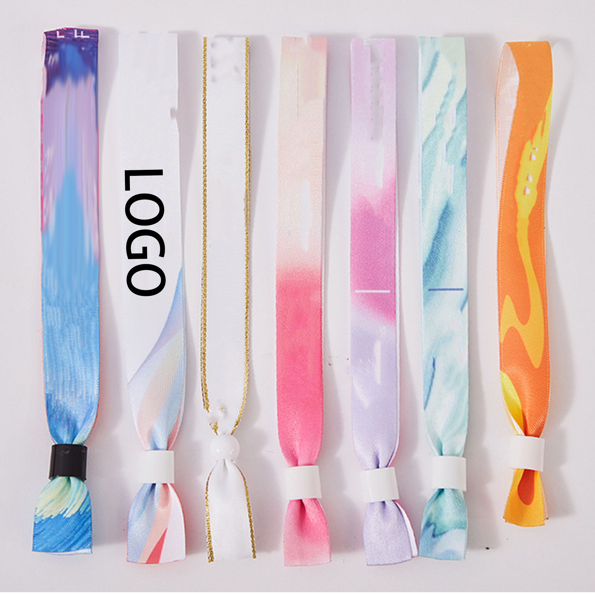 Disposable Ribbon Bracelet With Buckle 1