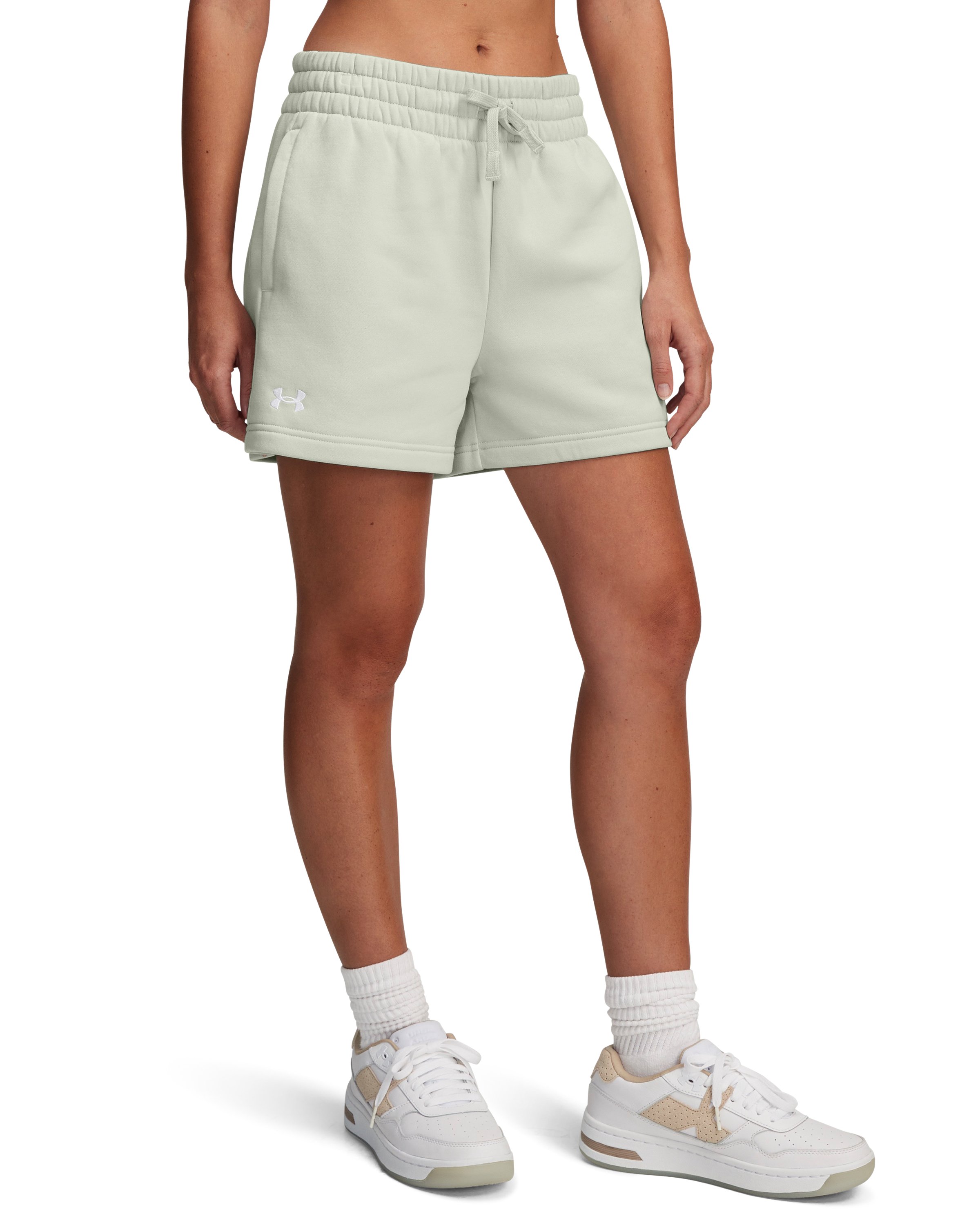 UA Rival Fleece Women's 3.5 Shorts 8