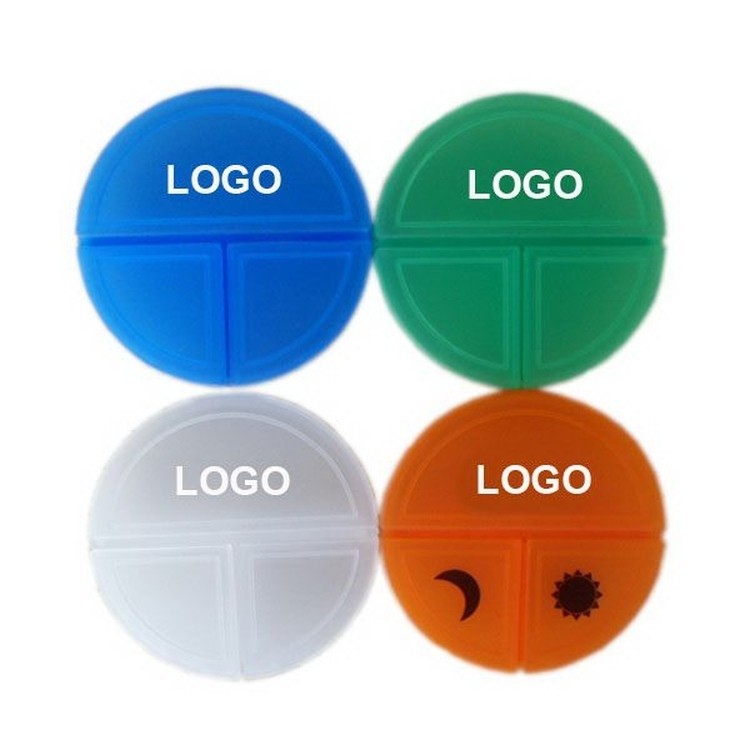 3 Section Pocket Daily Pill Box/ Medicine Storage Organizer 1