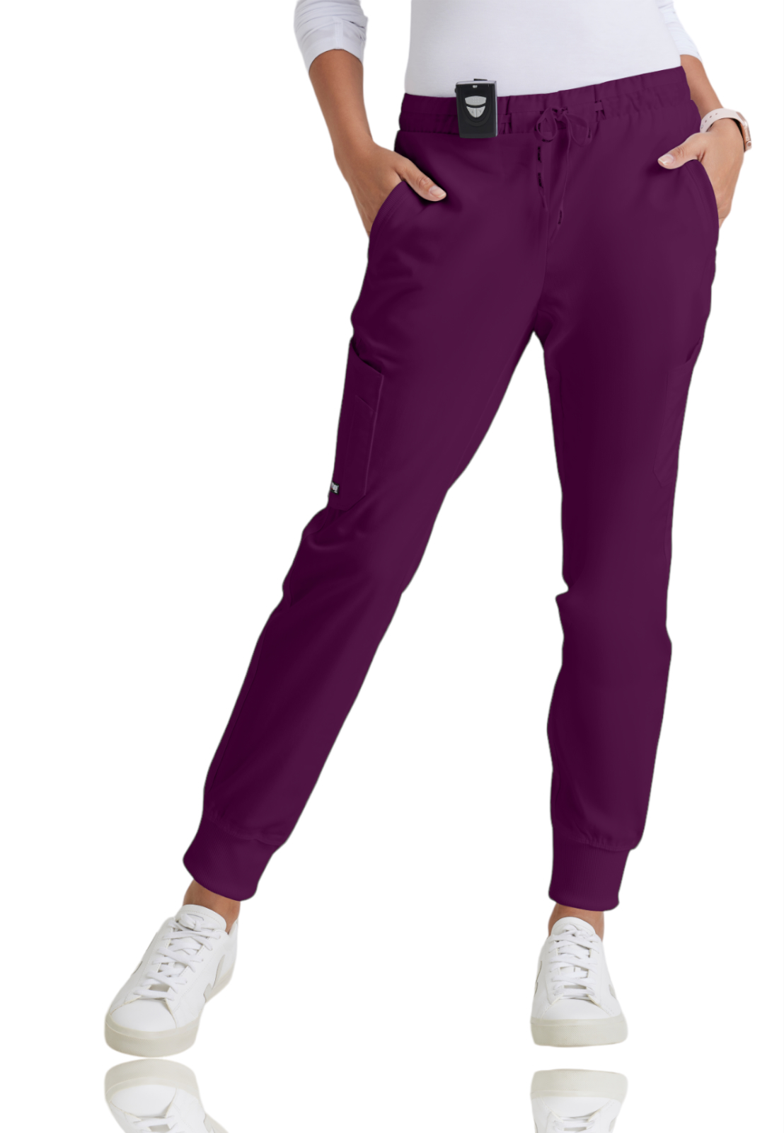 Grey's Anatomy Classic - Women's Five-Pocket Mid-Rise Kira Jogger Scrub Pant 2