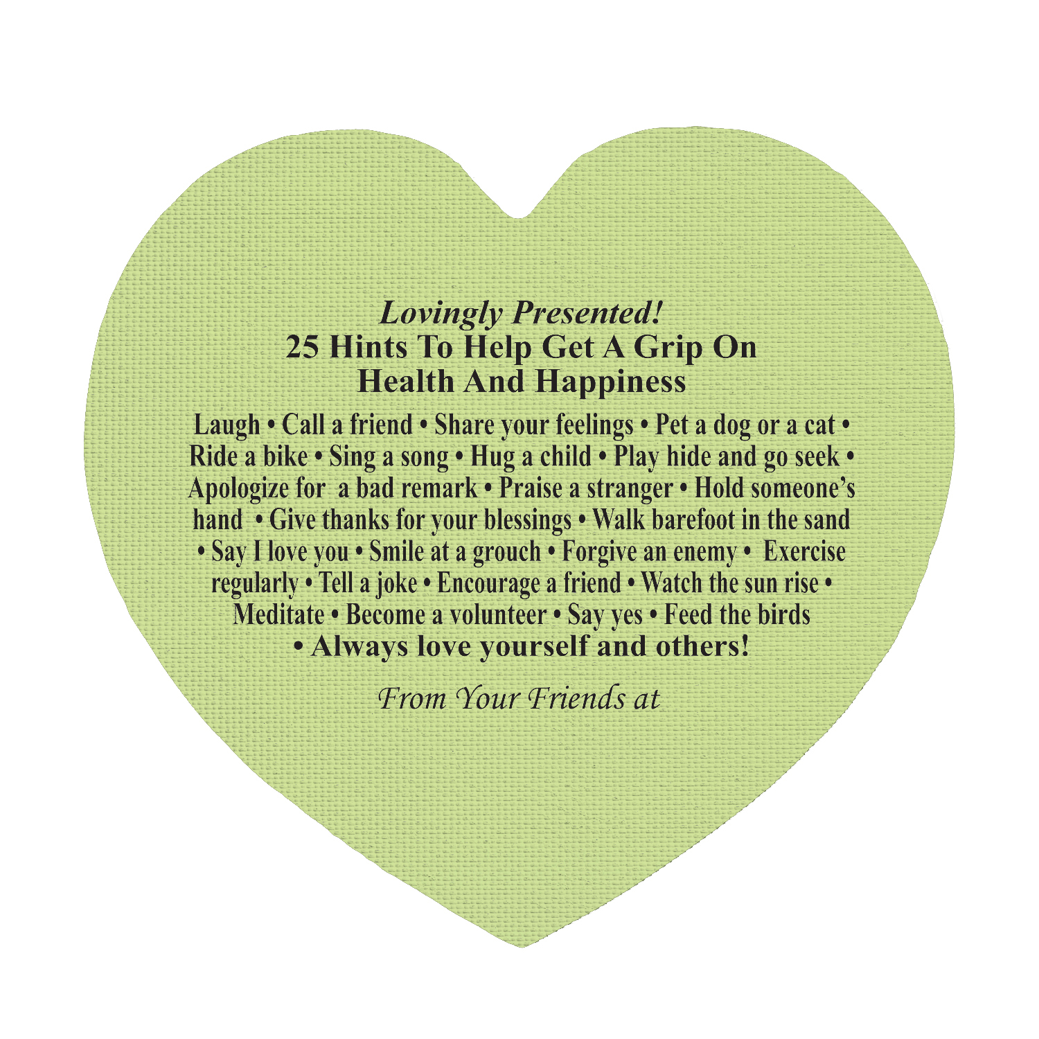 Health & Happiness Heart Jar Opener 17
