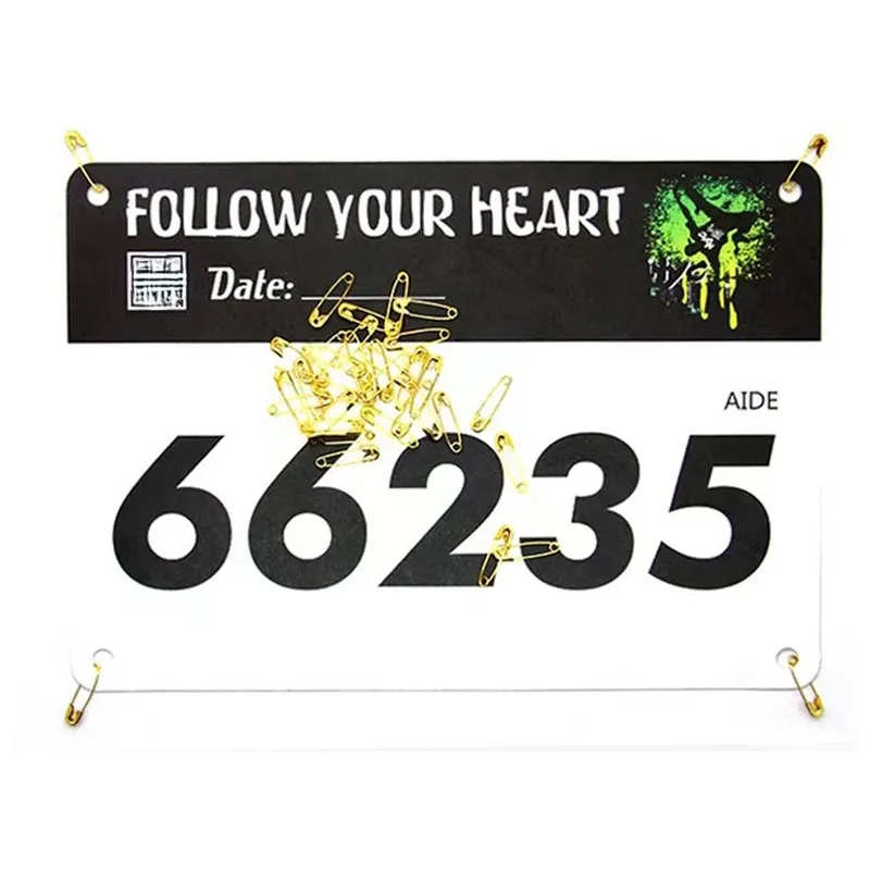 Full Color Printed Race Bibs 5
