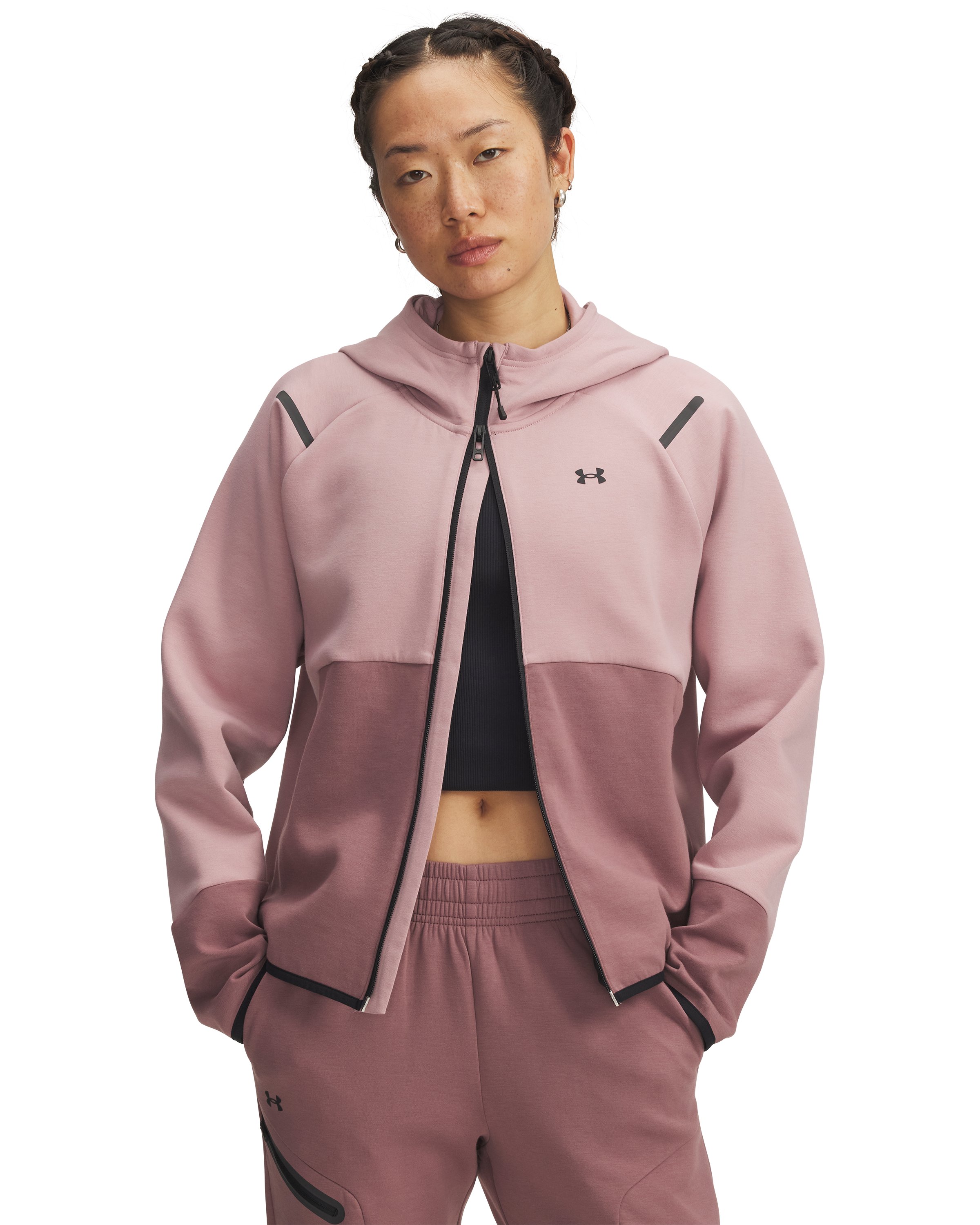 UA Unstoppable Fleece Women's Full-Zip 18