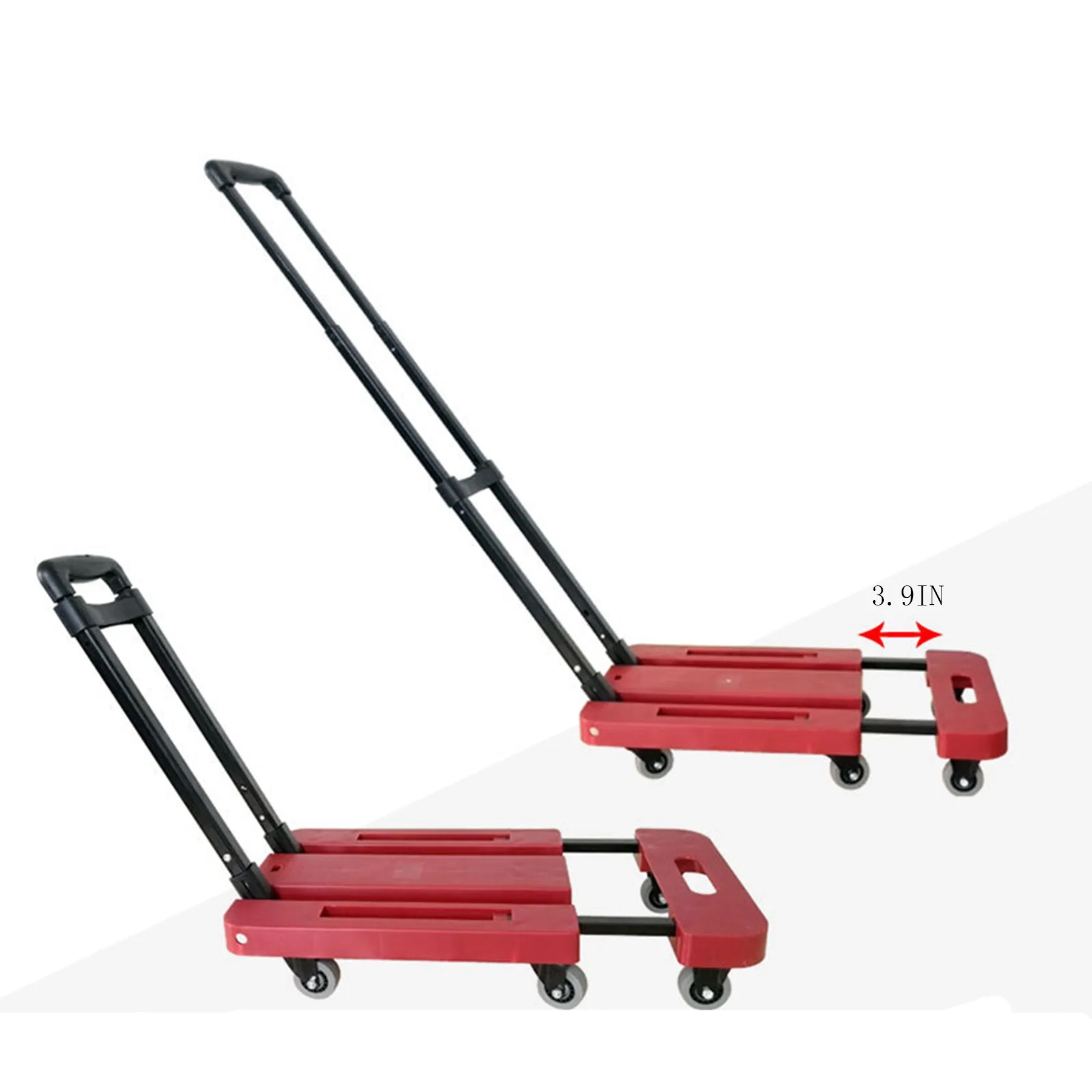 MOQ1 Folding Collapsible Flat Trolley 2