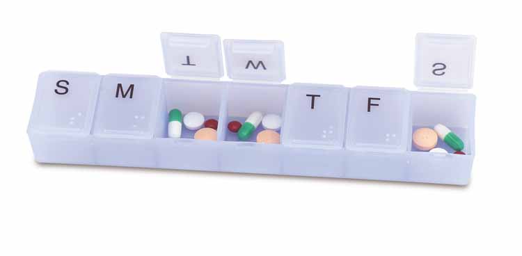 Super-7 All-Week Pill Box - 8" 9
