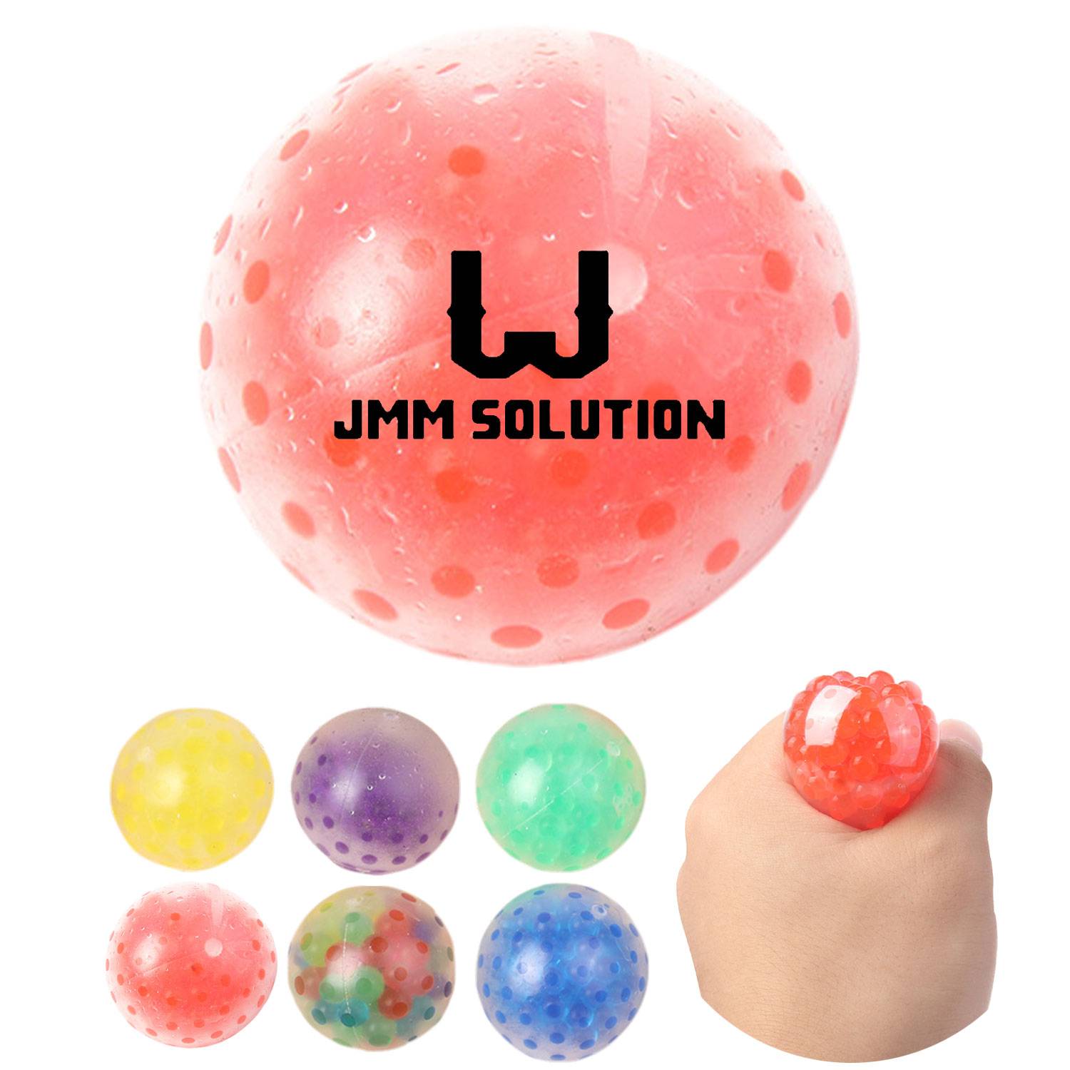 TPR Bead Gel Squeeze Ball Fidget Toy 2