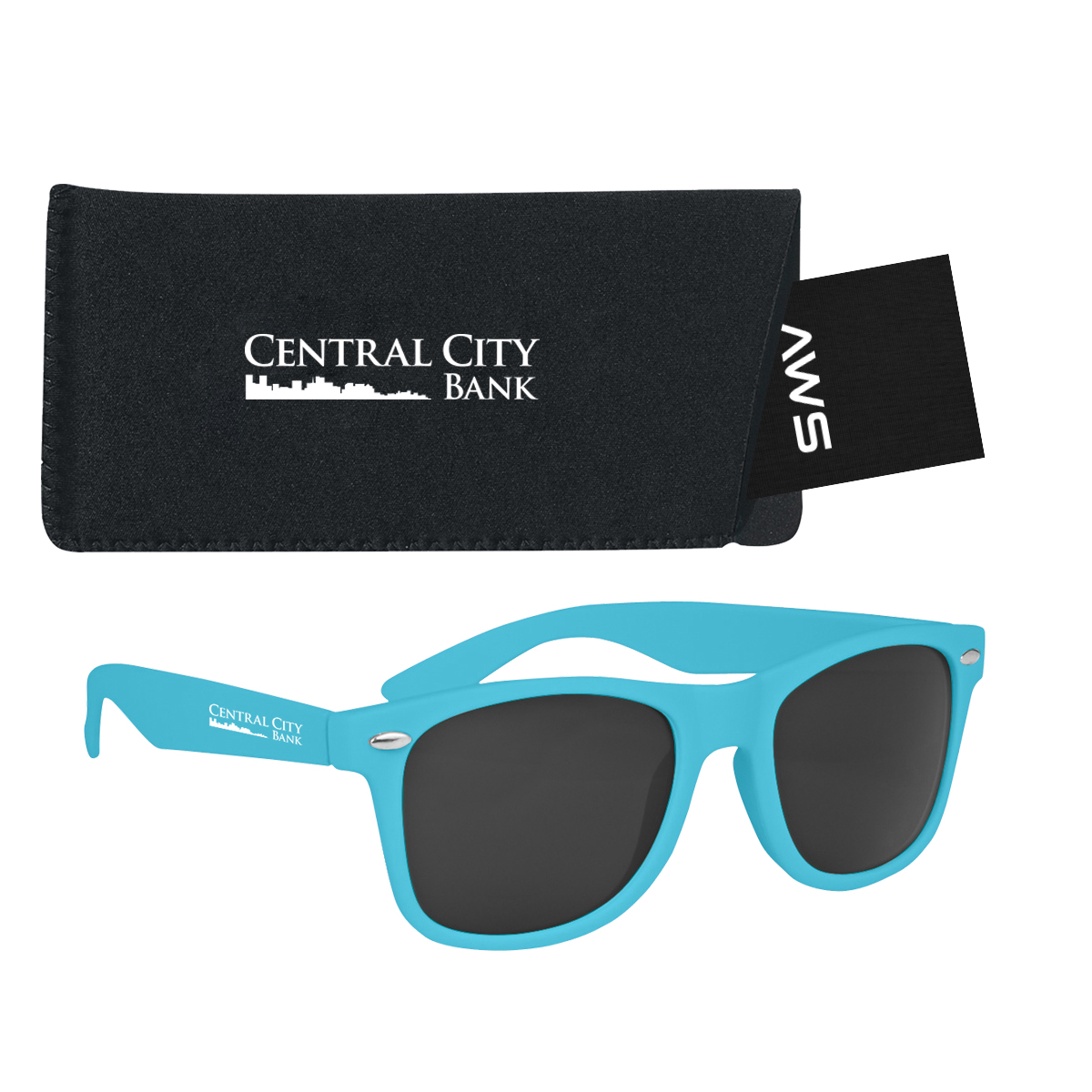 Aws Velvet Touch Malibu Sunglasses With Pouch & Hang Tag 15
