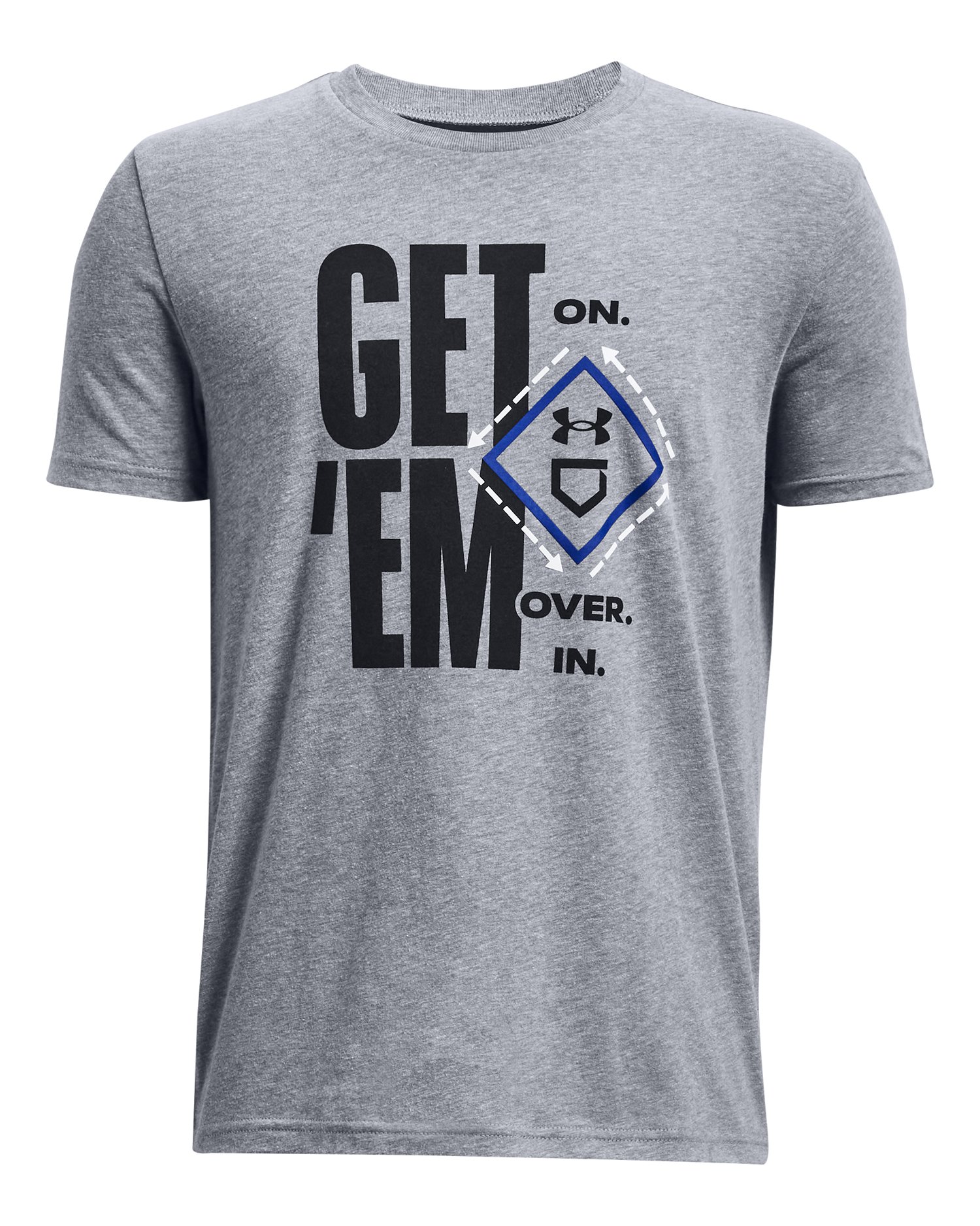 UA Baseball Get' Em Boys' Short Sleeve 4