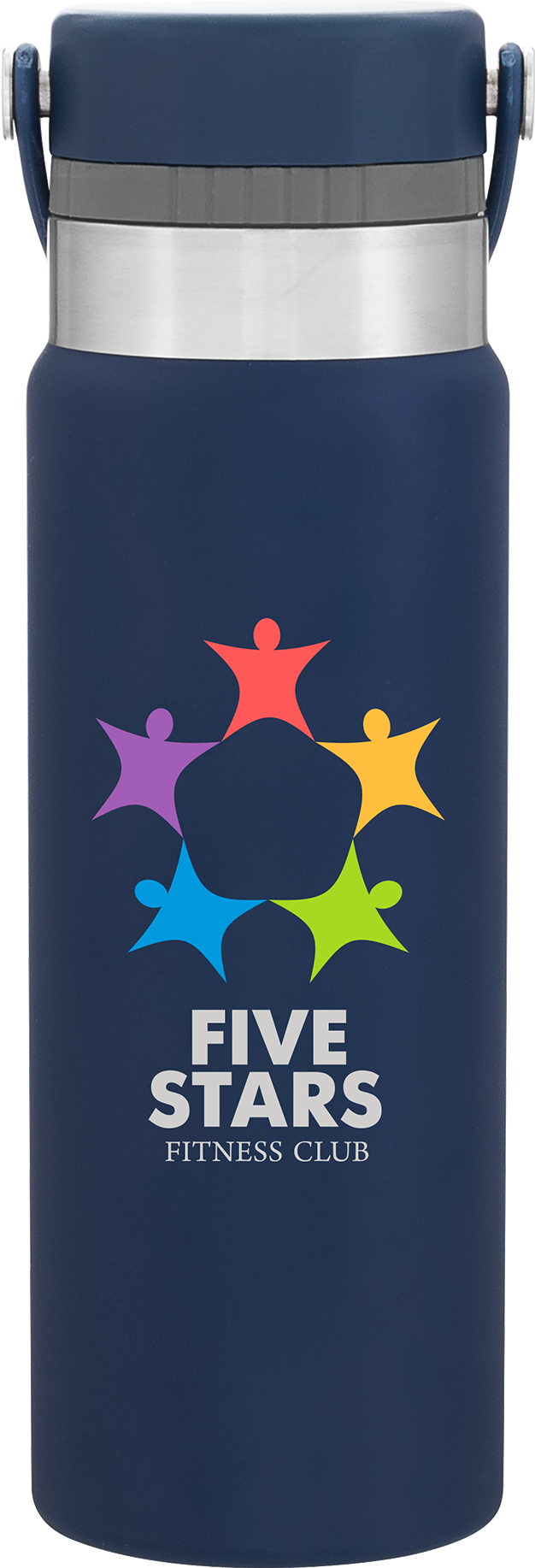 25 oz h2go realm, custom water bottle with logo imprint 25