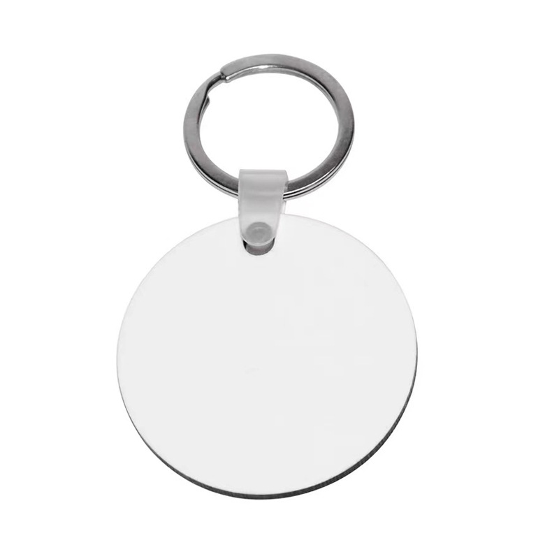 Round Silicone Keychain 2