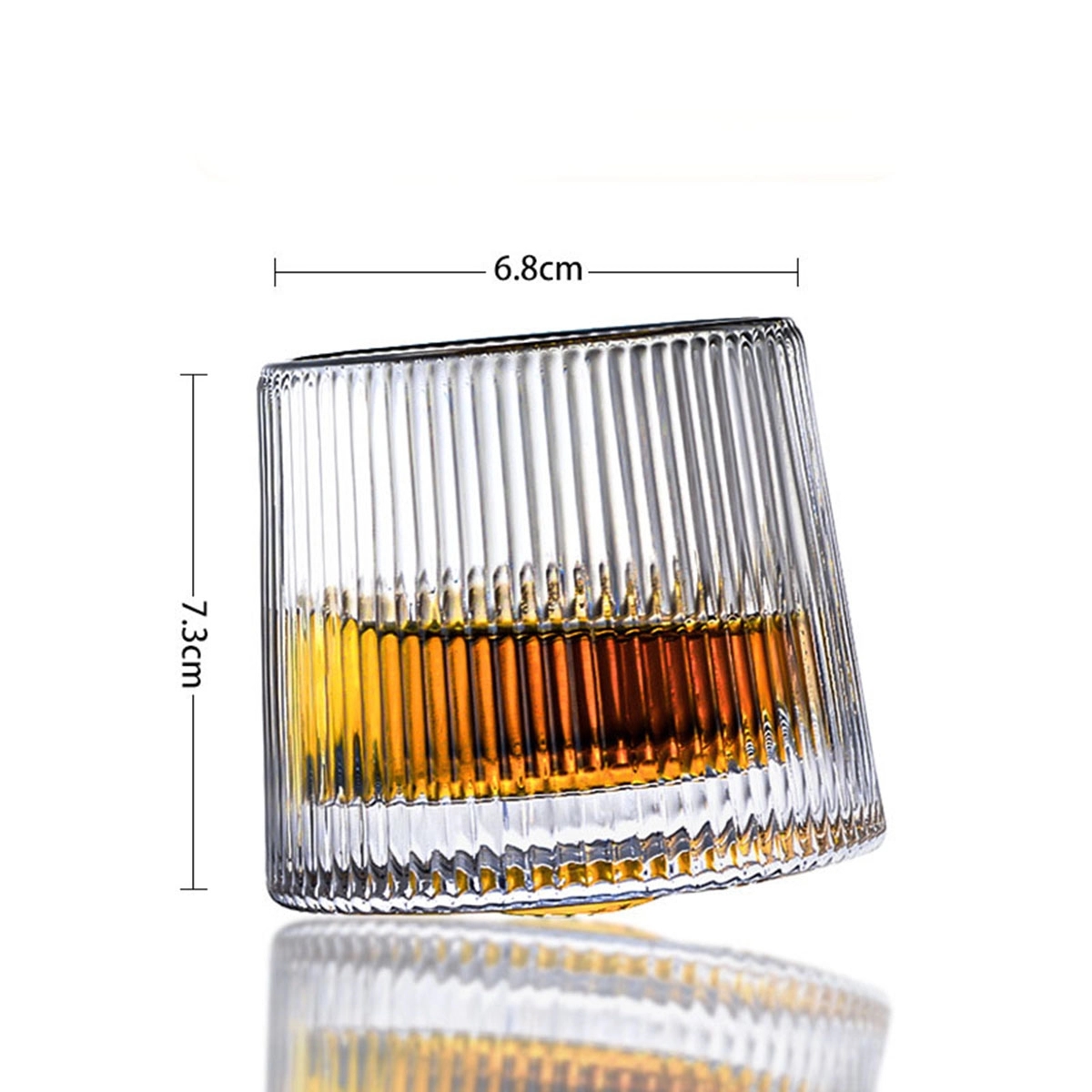 Crystal Whiskey Glasses 5OZ 3