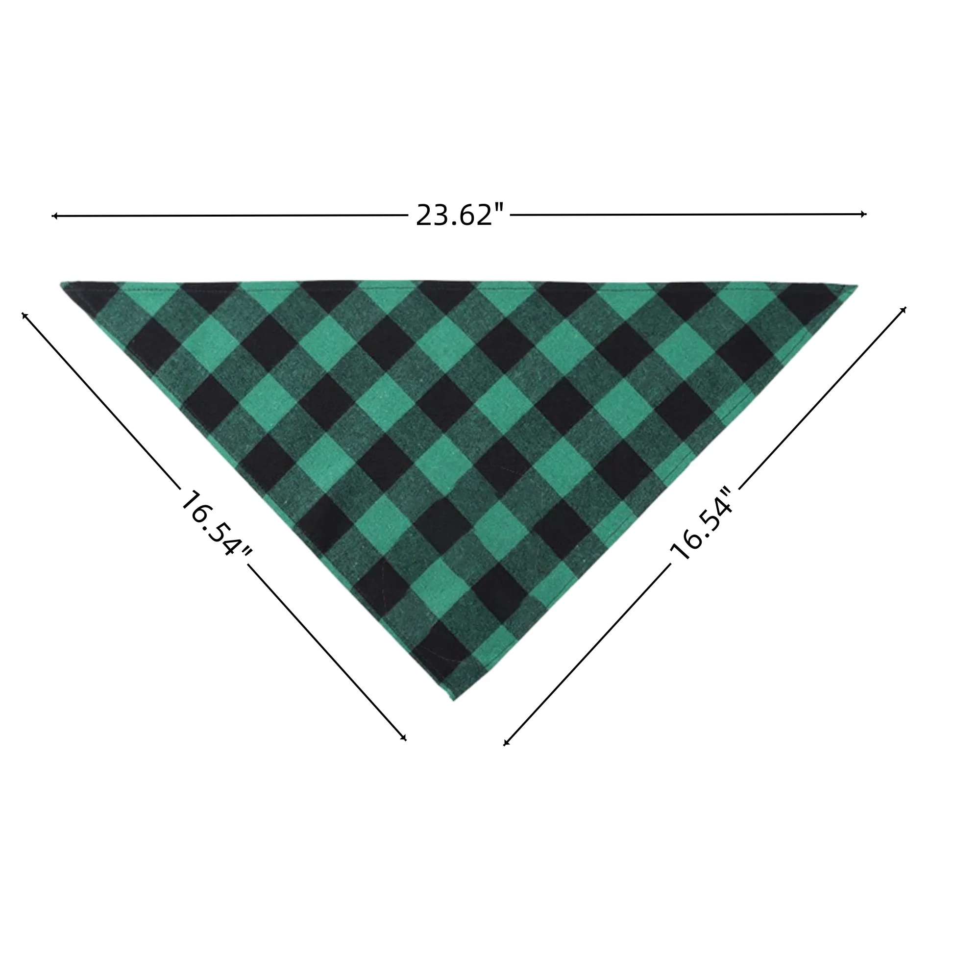 Large Pet Triangle Bandana Polyester Cotton Dog Cat Bib 2