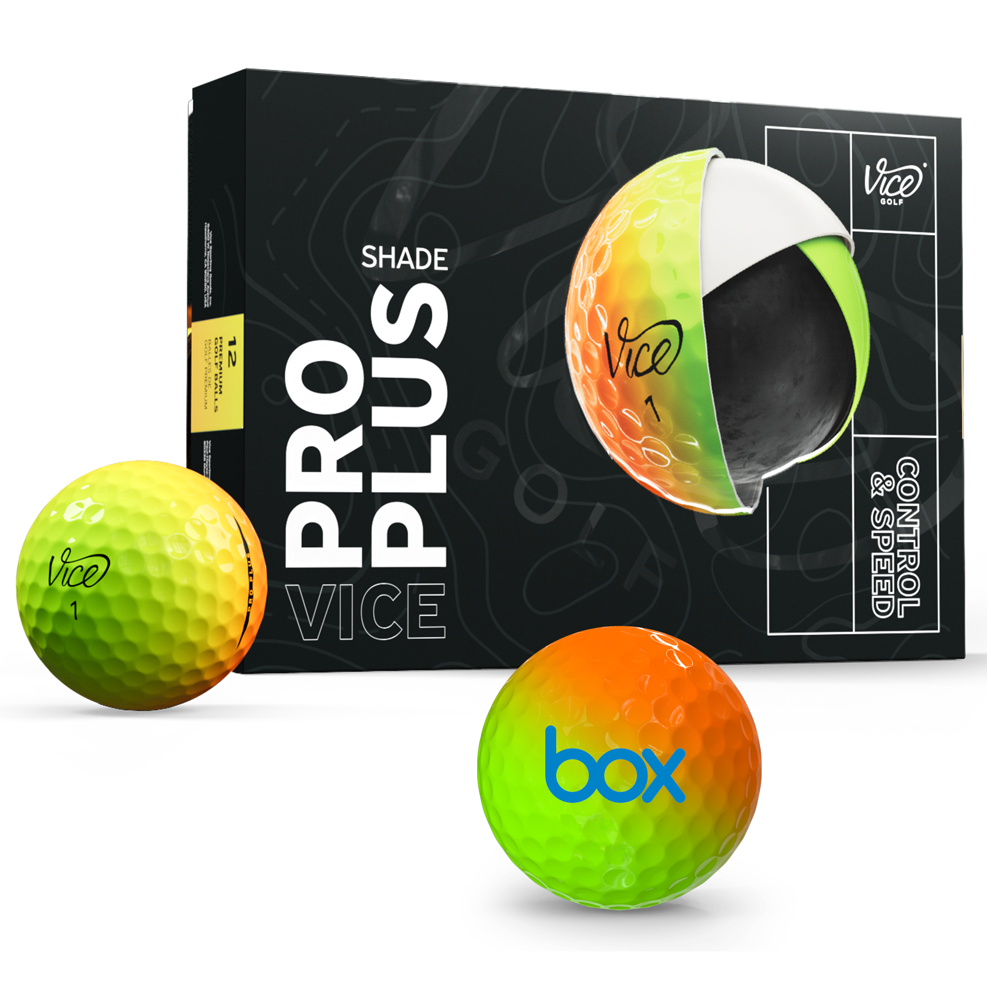 Vice Pro Plus Golf Balls 8