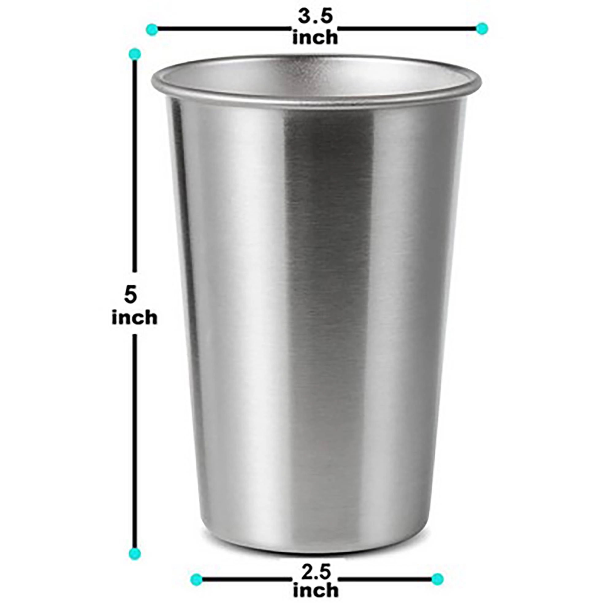 16 oz Stainless Steel Pint Cup 2