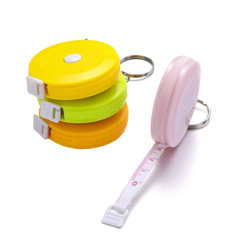Min Round Tape Measure Keychain 2