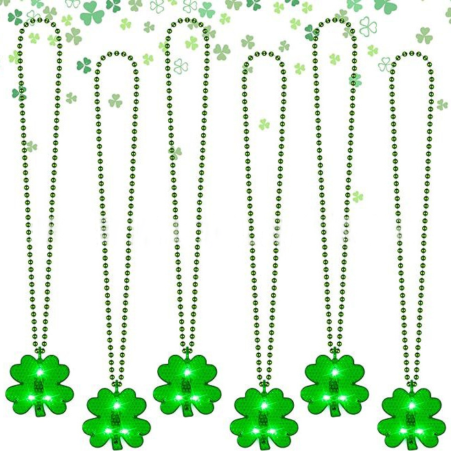 Lucky Four-Leaf Clover Pendant Necklace Light 4