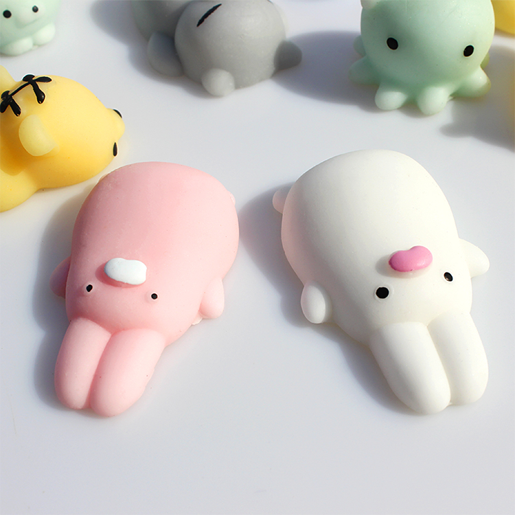 Fashion Cartoon Cute animal PU Squishy Anti-stress 10