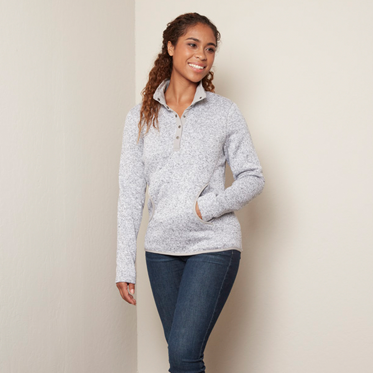 Ladies Casa Sweater Fleece Pullover, custom hoodie or sweatshirt with logo imprint 4