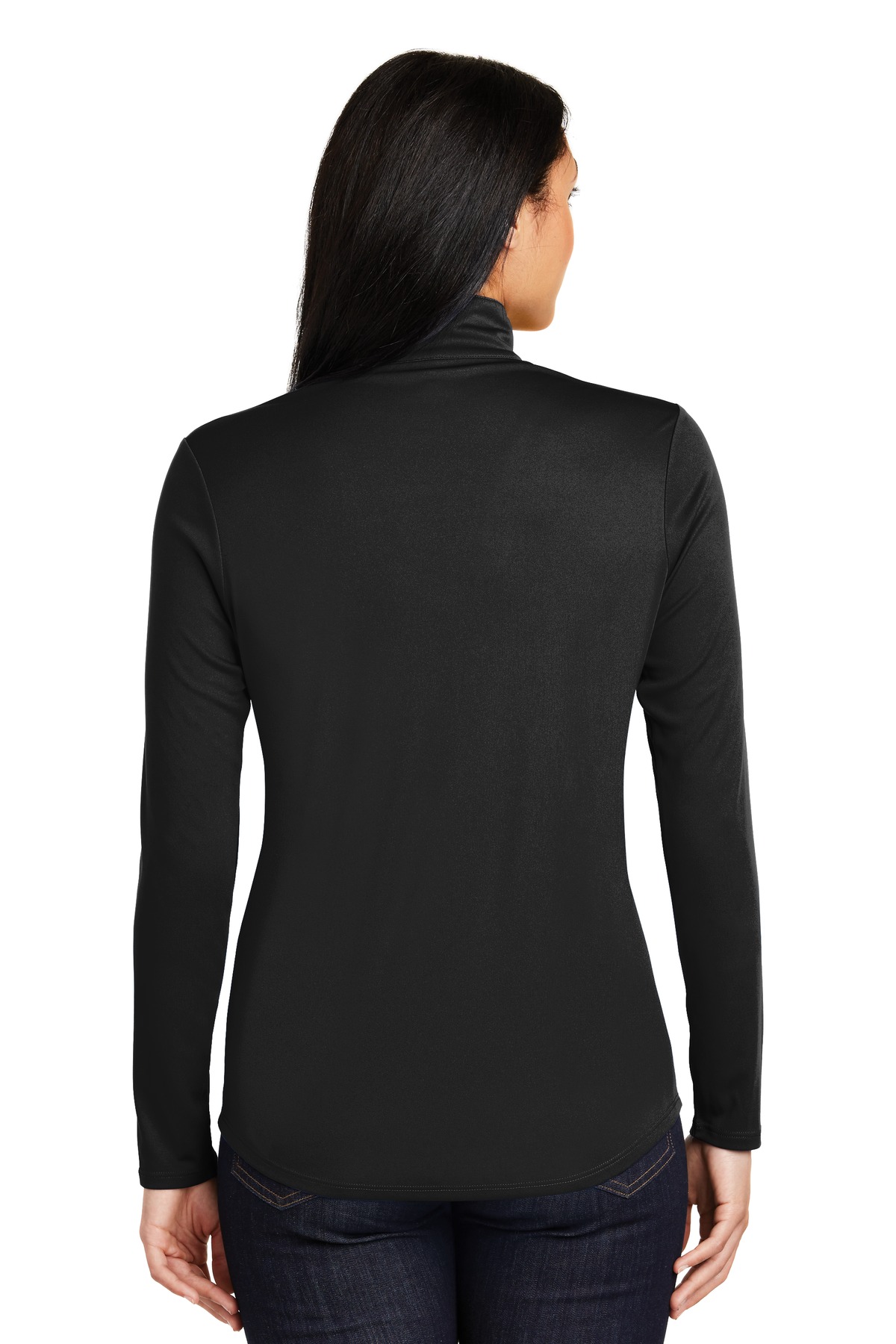 Sport-Tek Women's PosiCharge Competitor 1/4-Zip Pullover. LST357, custom hoodie or sweatshirt with logo imprint 48