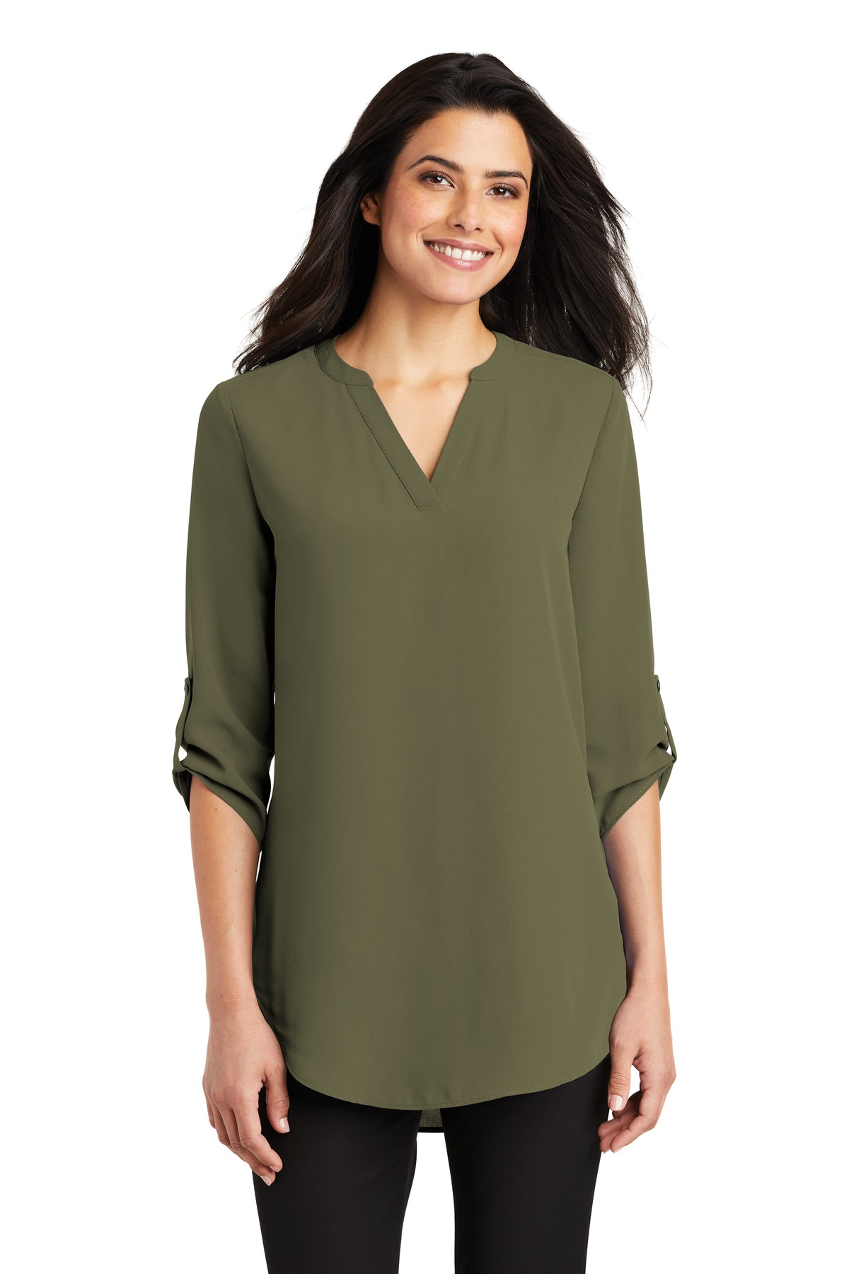 Port Authority Women's 3/4-Sleeve Tunic Blouse. LW701 13