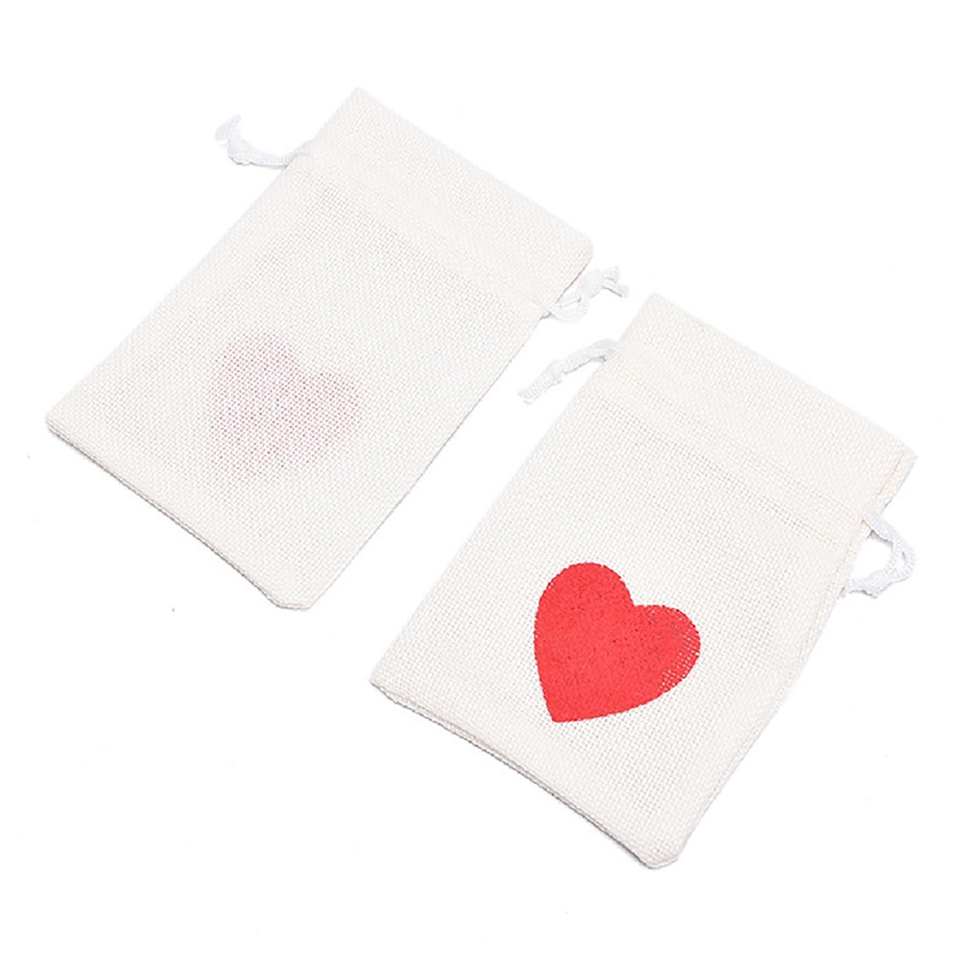 Linen Gift Bags With Drawstring 5