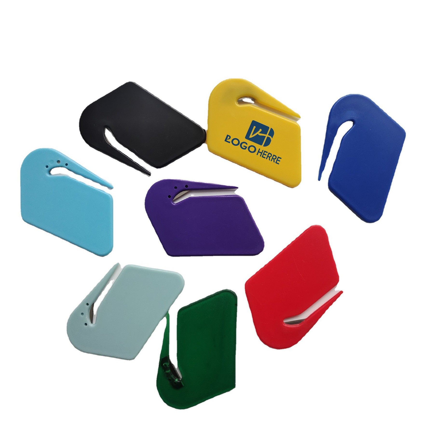 Plastic Rectangle Letter Opener