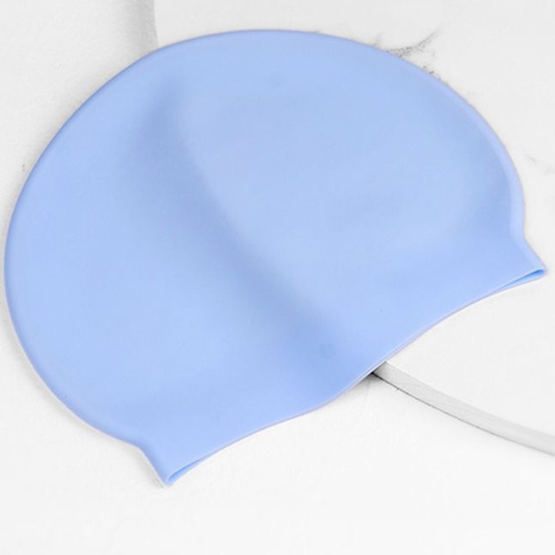 Unisex Swim Caps Flexible Silicone Bathing Hats 10