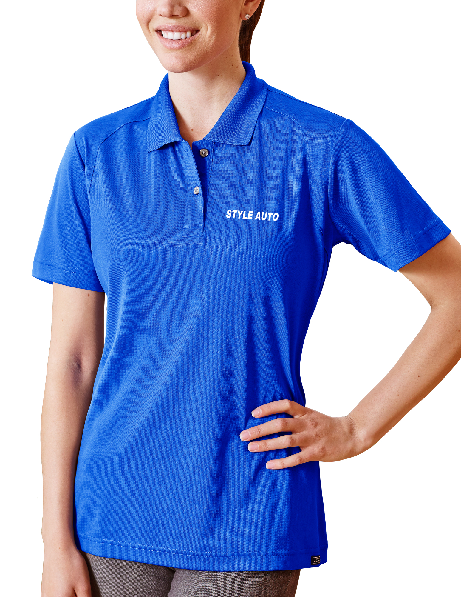 Ladies' Style-Auto Hybrid Cooler Polo Shirt 12
