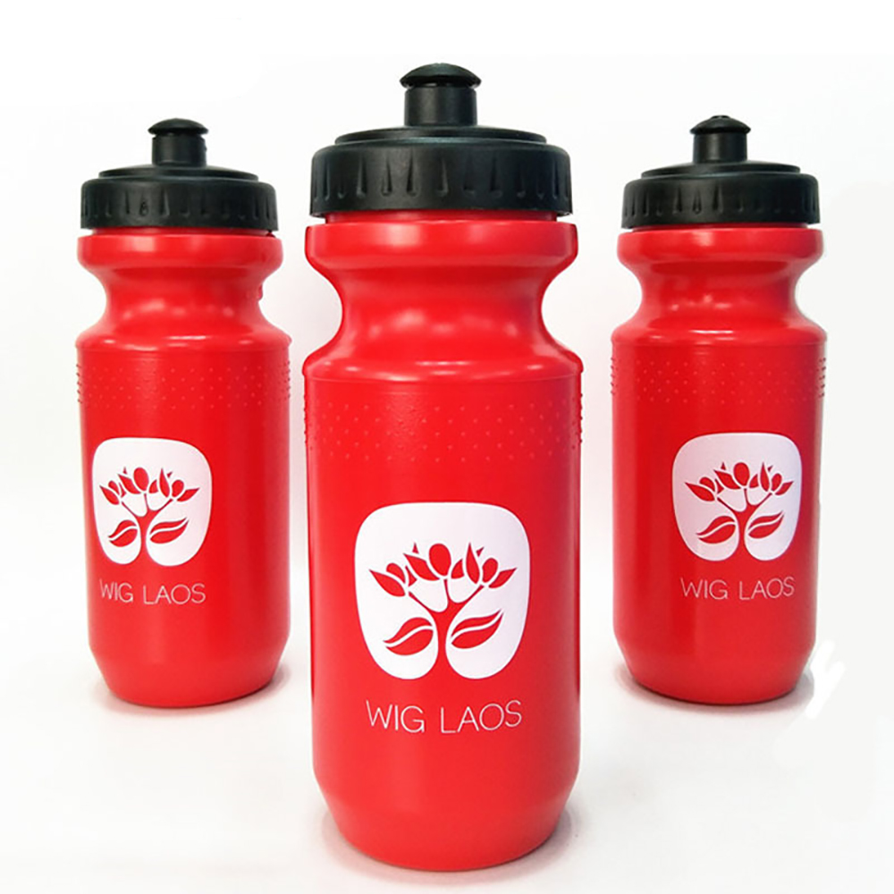 22 Oz. Plastic Sports Water Bottle w/ Push Pull Cap 8