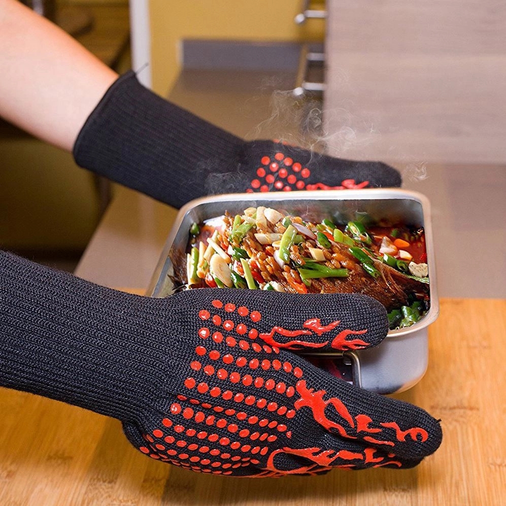 Heat Resistant BBQ Gloves 6
