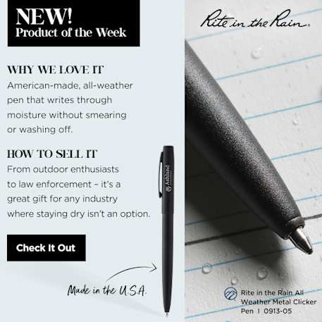 Rite in the Rain All Weather Metal Clicker Pen 6