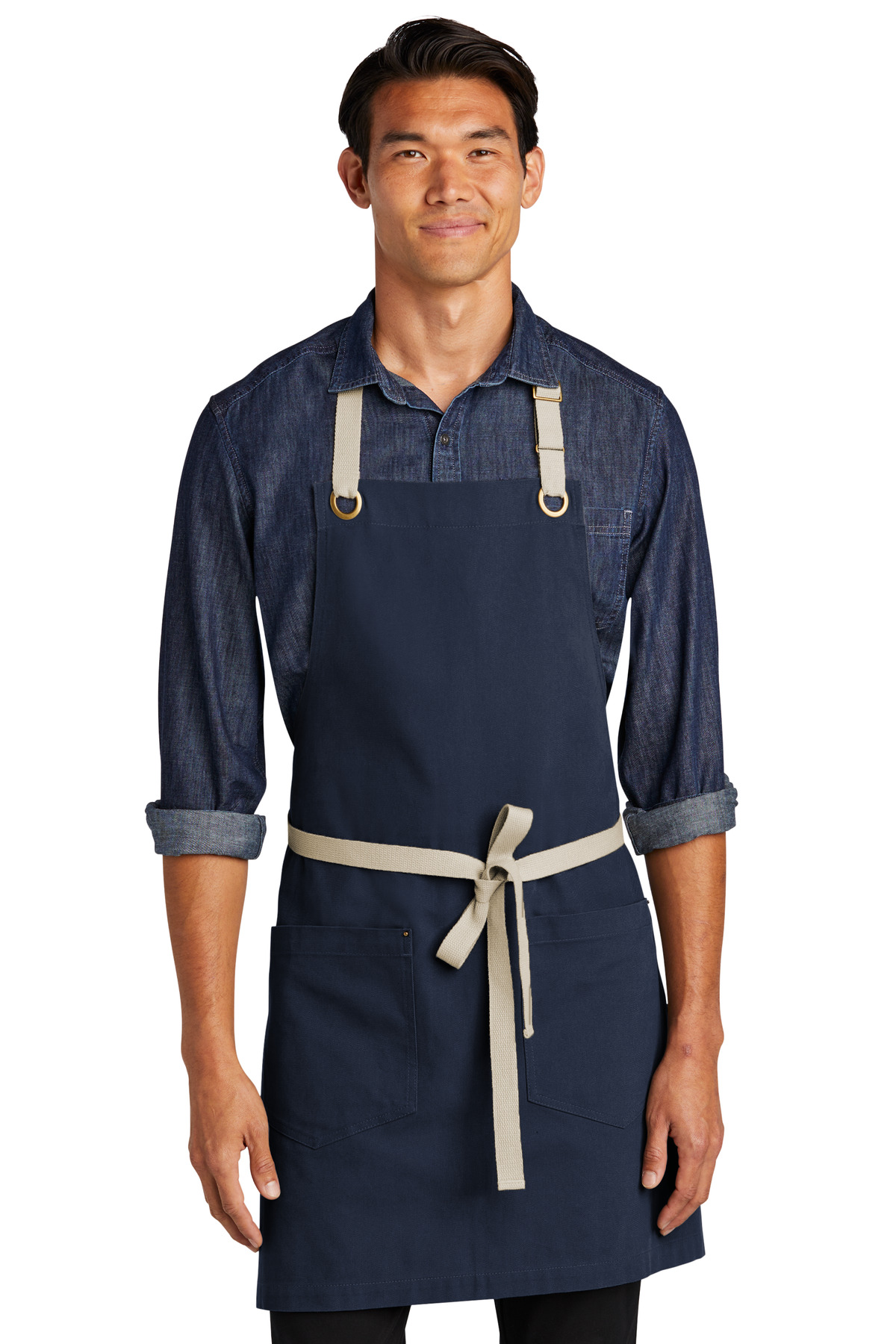 Port Authority Canvas Full-Length Two-Pocket Apron A815 30