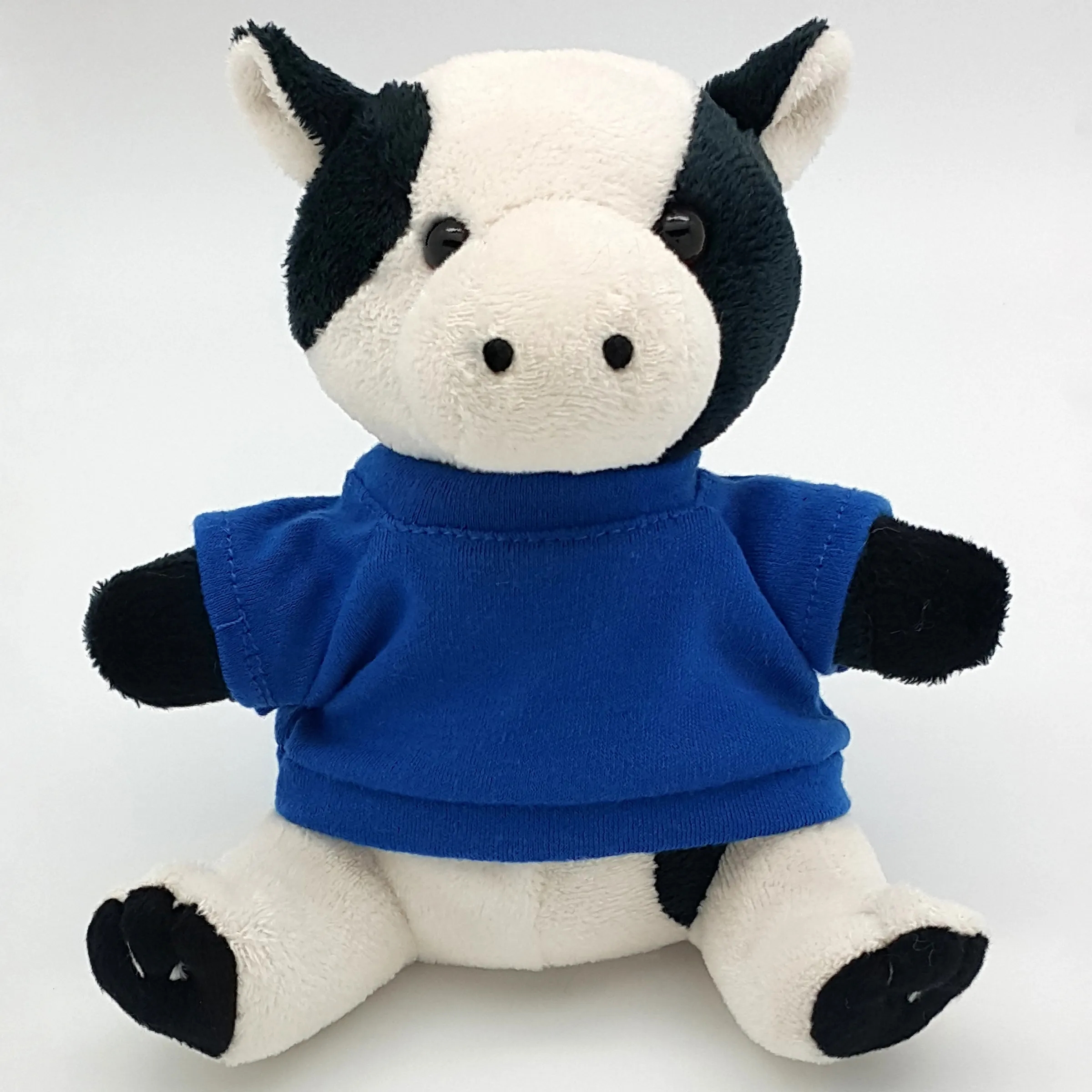 6" Beanie Cow with Embroidered Eyes 17