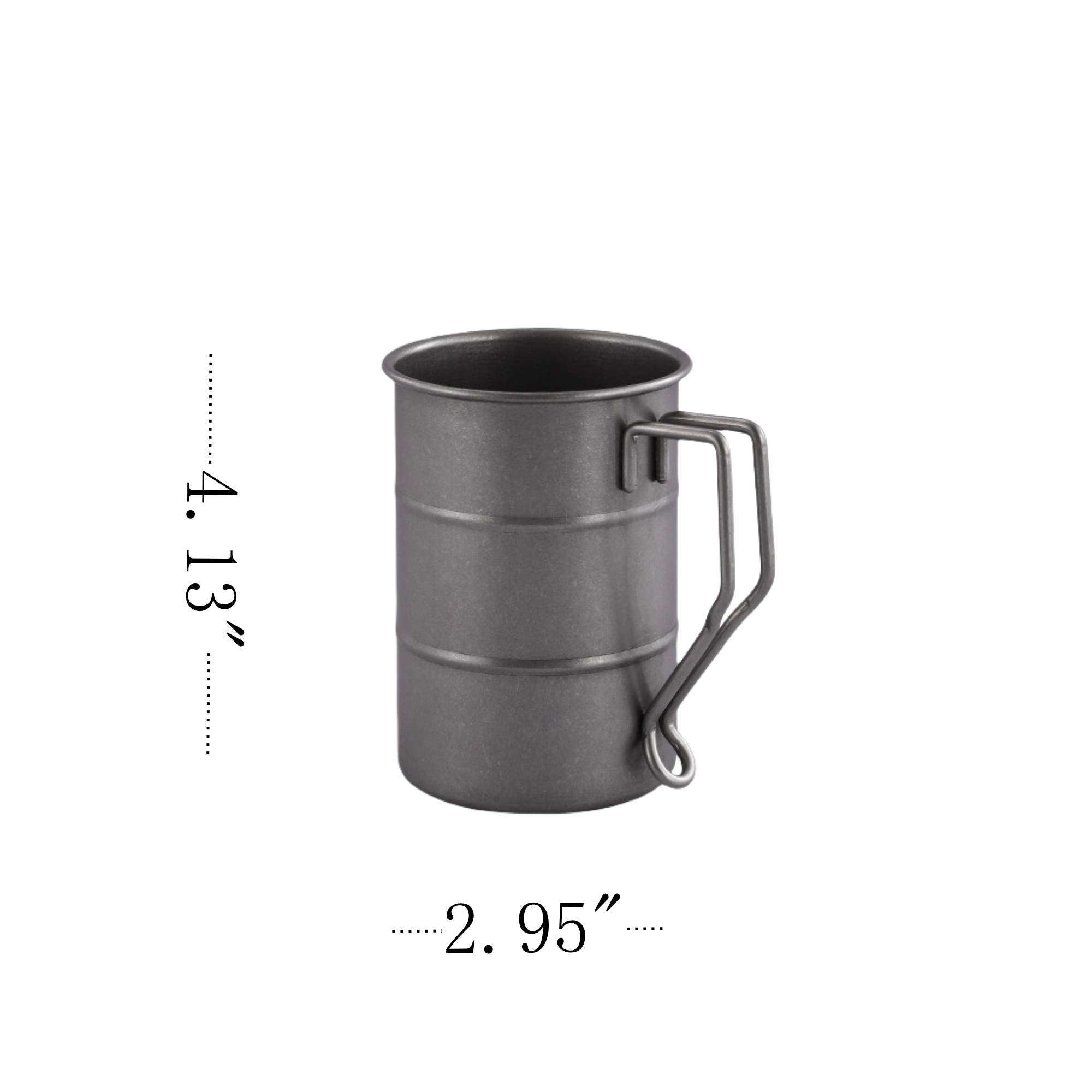 17 OZ Vintage Stainless Steel Cup 1