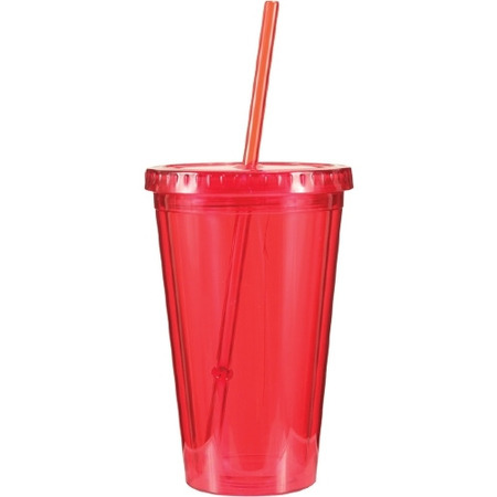 16 oz. Victory Acrylic Tumbler with Straw Lid 7