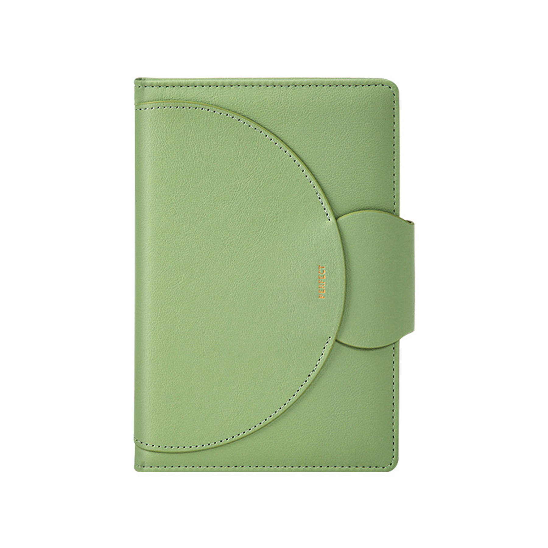 Semicircular Leather Notebook 9