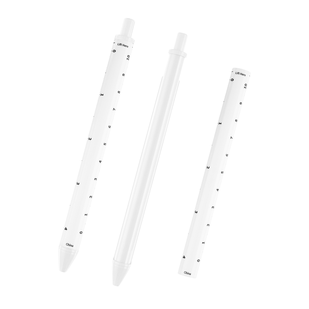 STRAIGHT LINE PEN WITH 4" RULER 19
