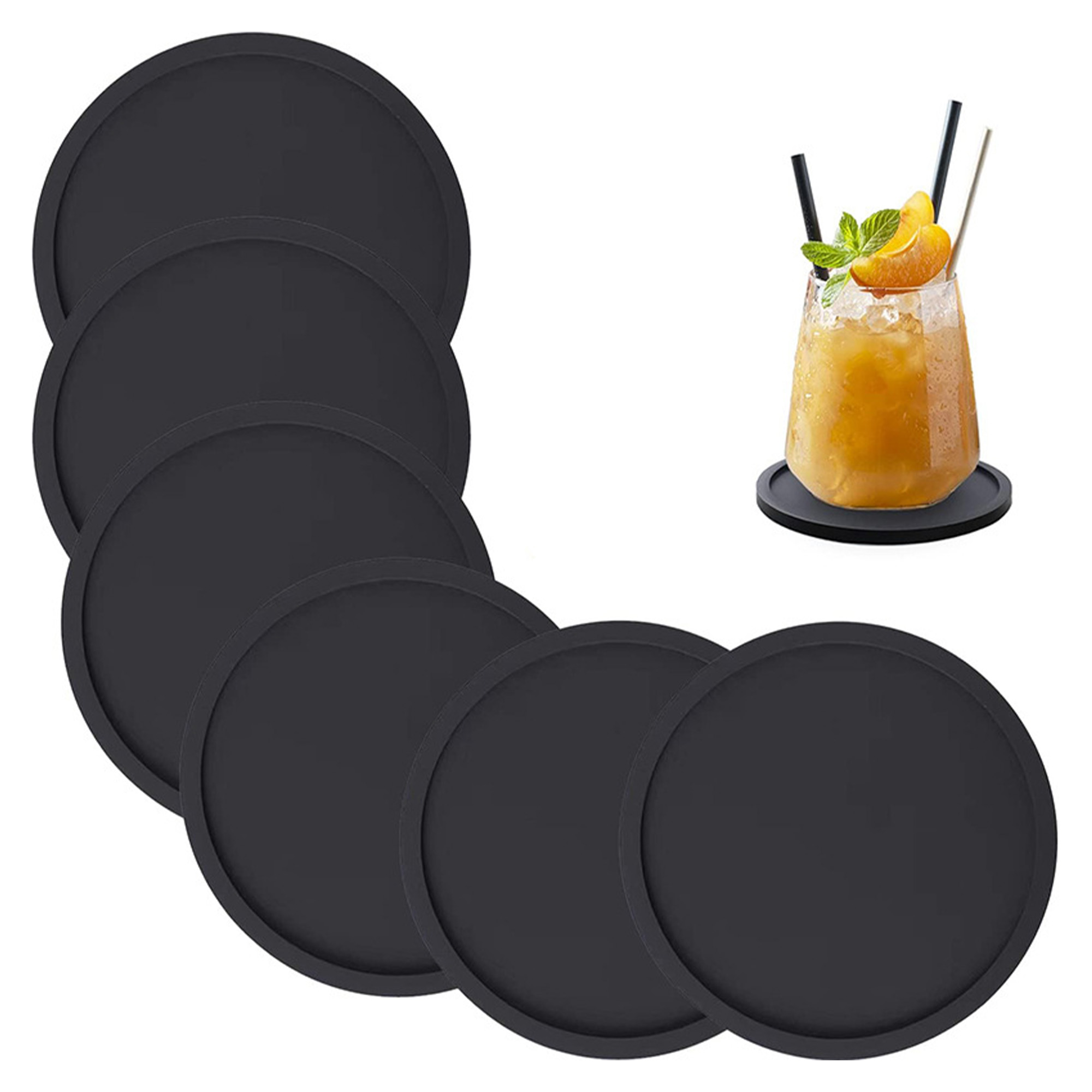 Silicone Insulated Coasters 2