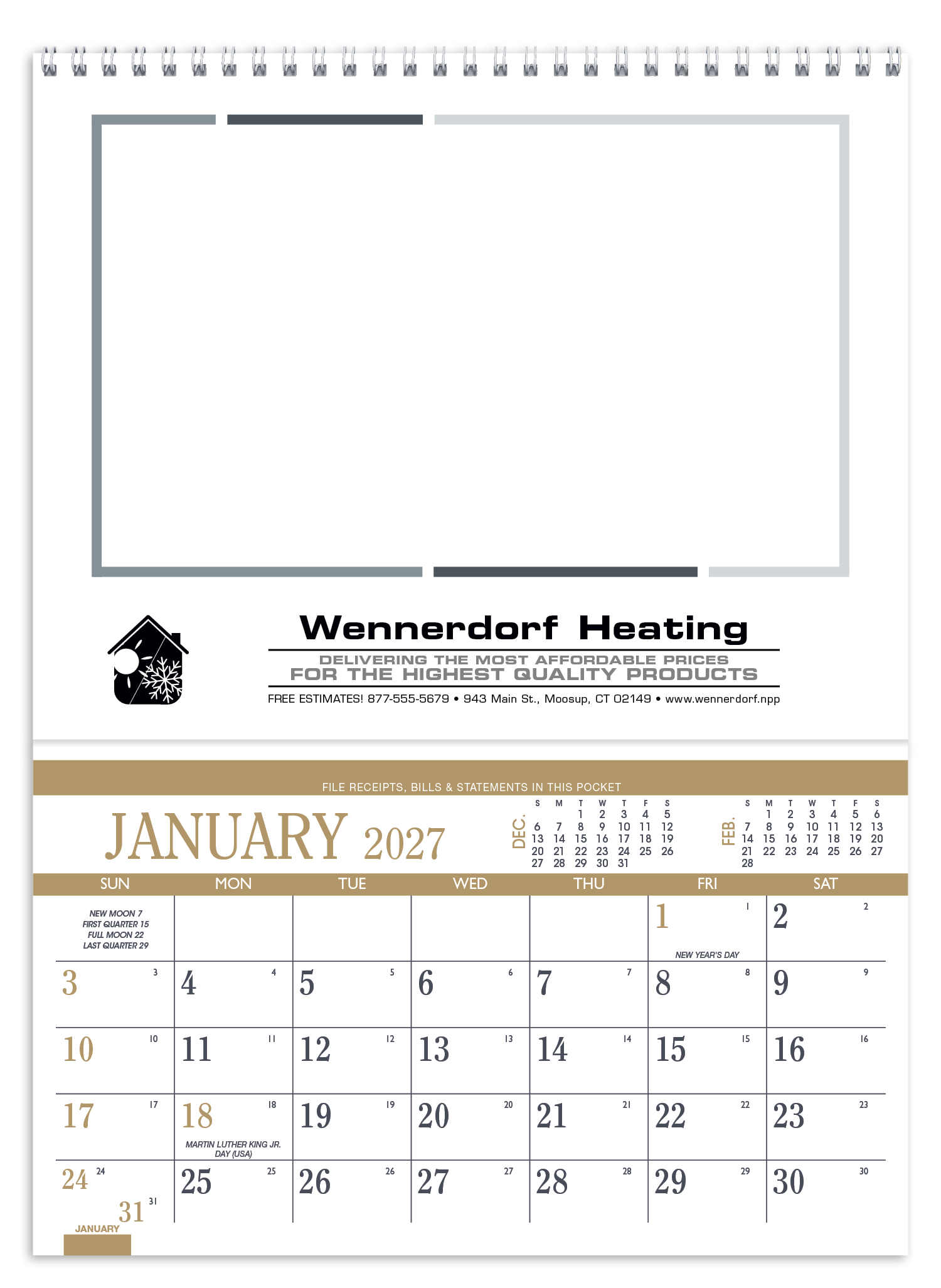 Triumph® Calendars Recipe Pocket Calendar 80