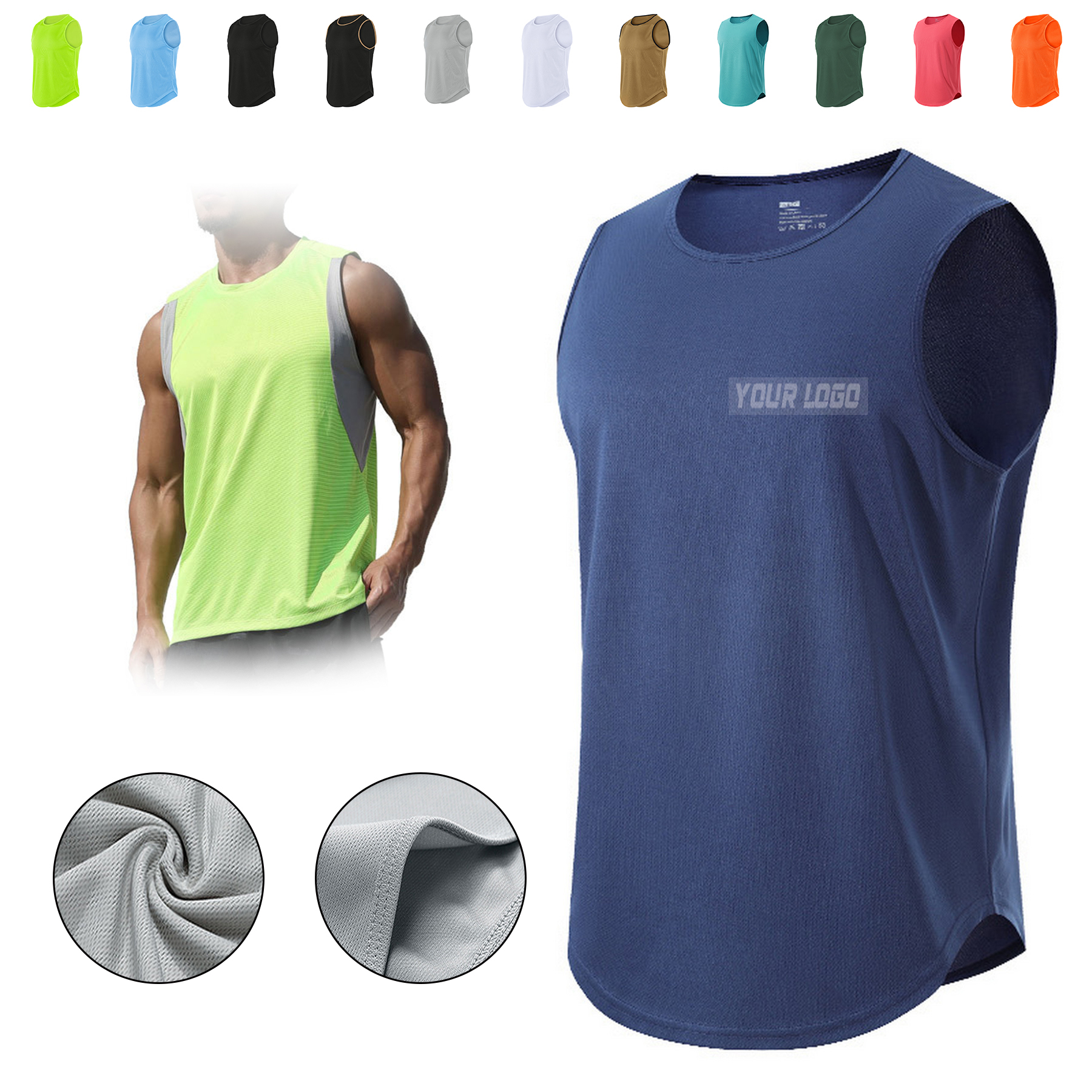 Men's Quick Dry Sports Vest 2