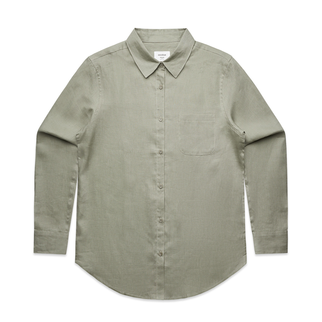 Wo's Linen Shirt | 4418 7