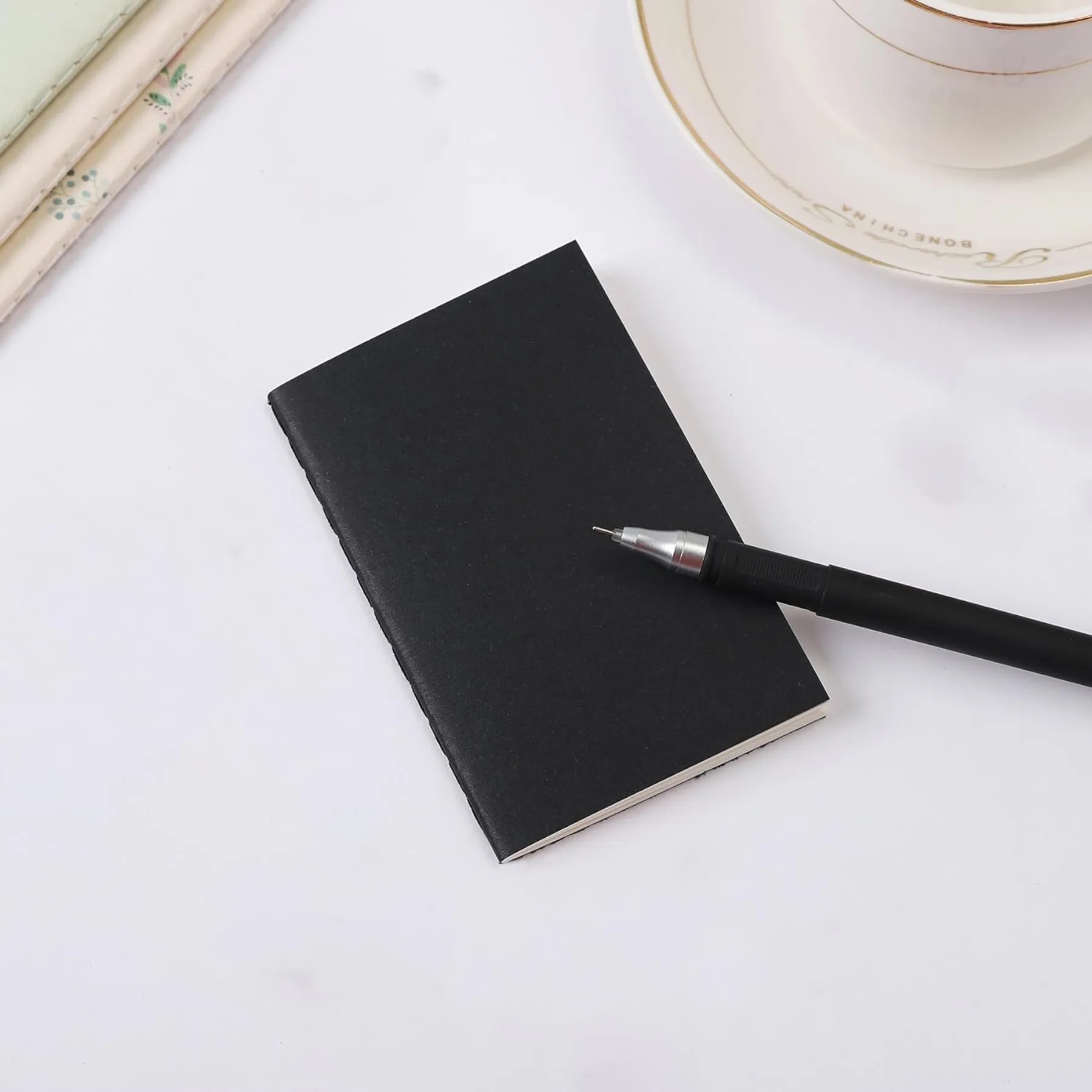 4"*2.4" Black Notebook 2