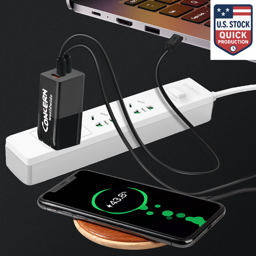 3-Port Power Adapter (2 USB-C + 1 USB-A) 5