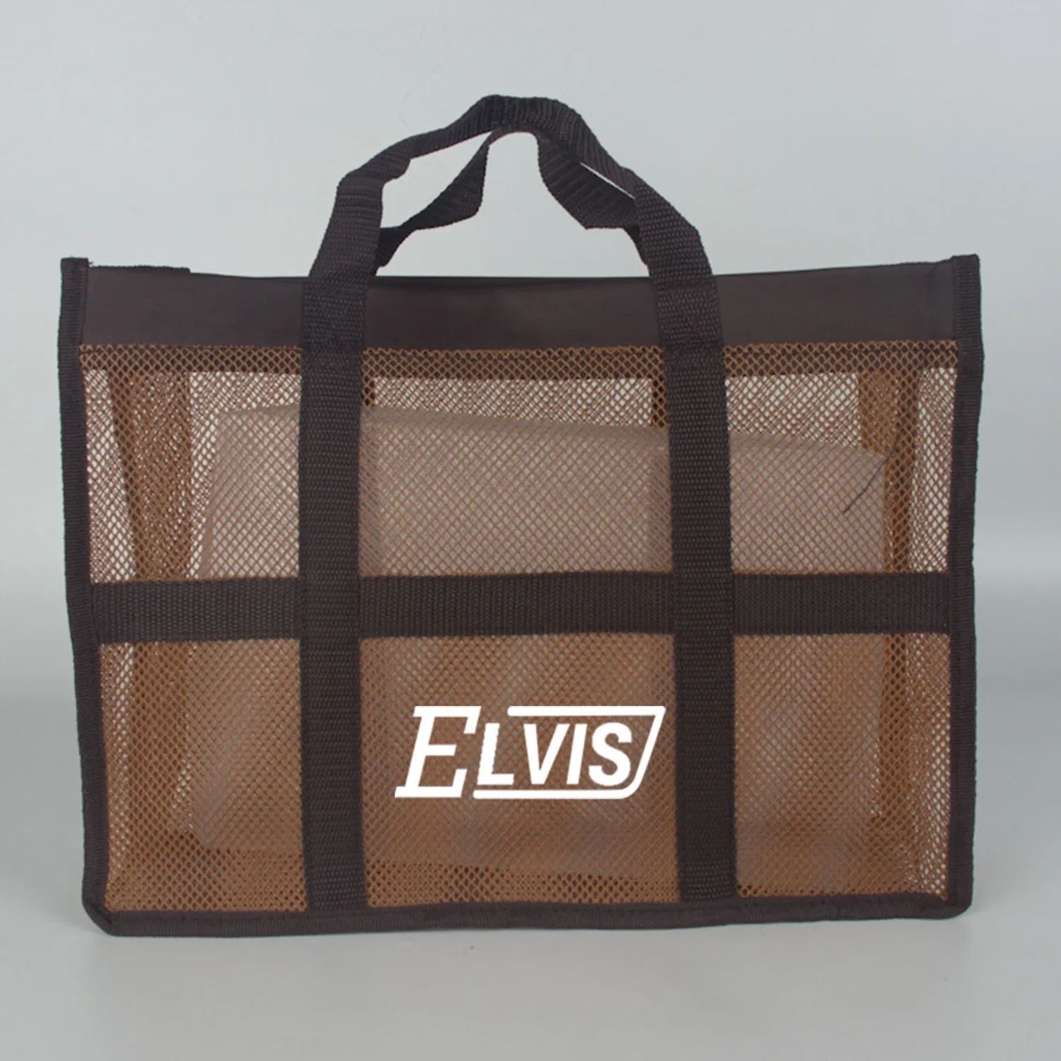 Polyester Mesh Shopping Beach Storage Bag 2