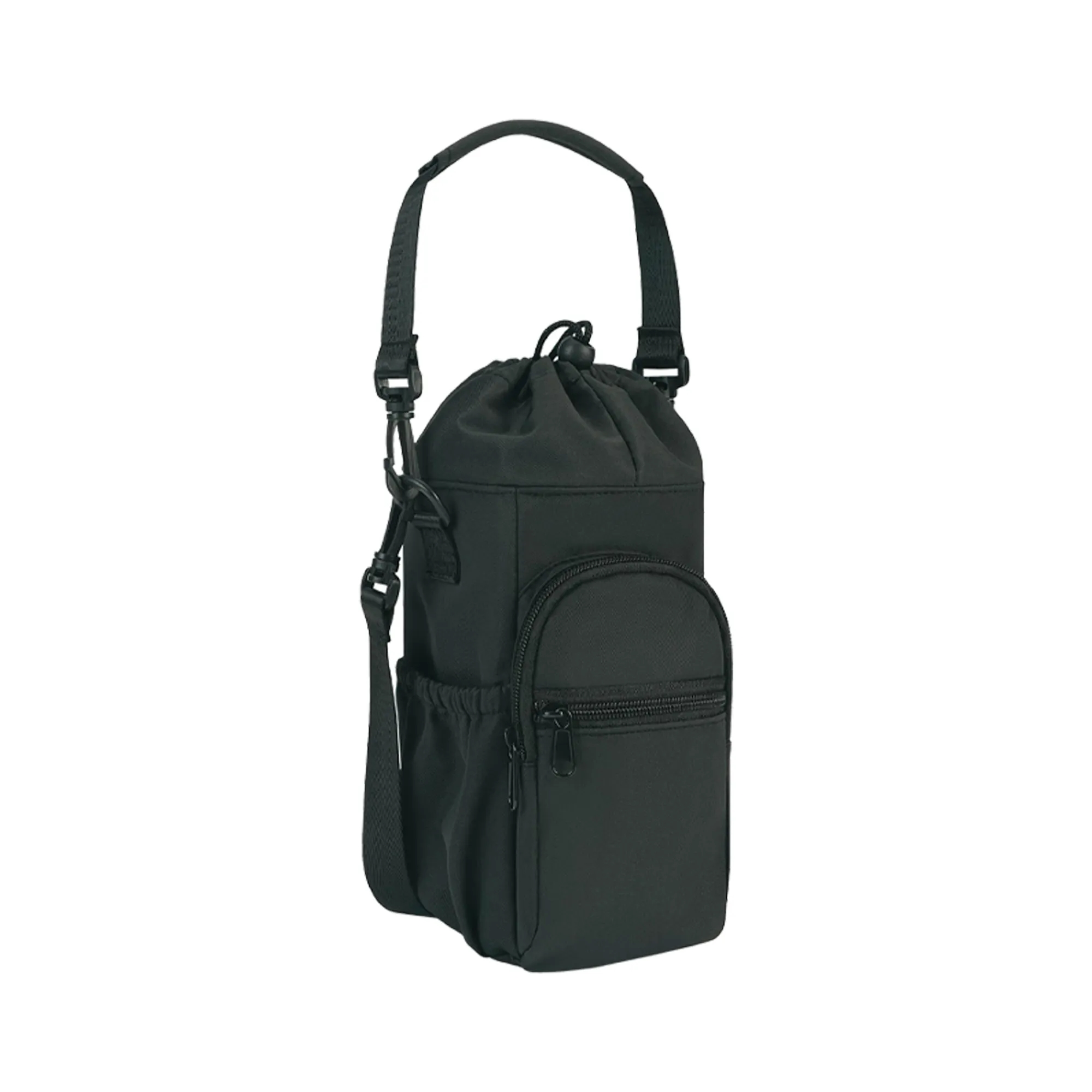Convertible Single-Shoulder Insulated Bag with Bottle Holder 1